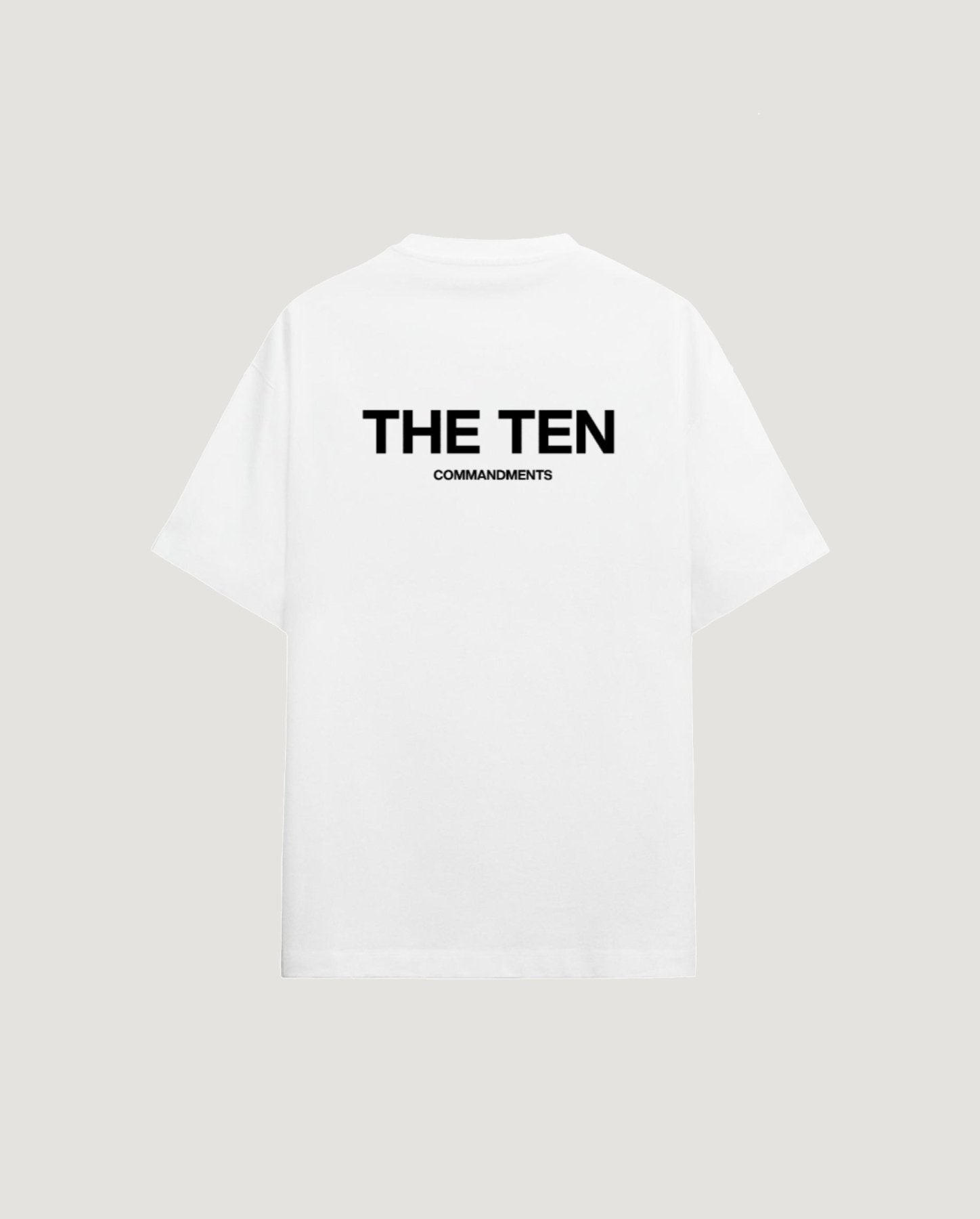 THE TEN T - SHIRT - COMMANDMENTS