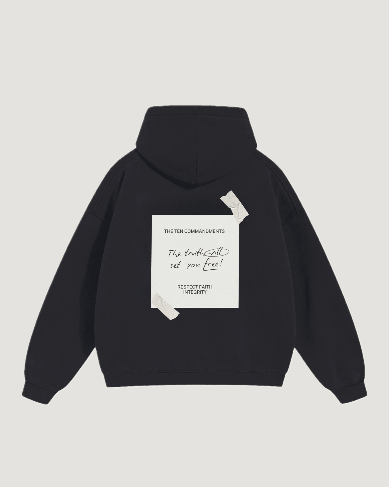 THE TRUTH HOODIE - COMMANDMENTS