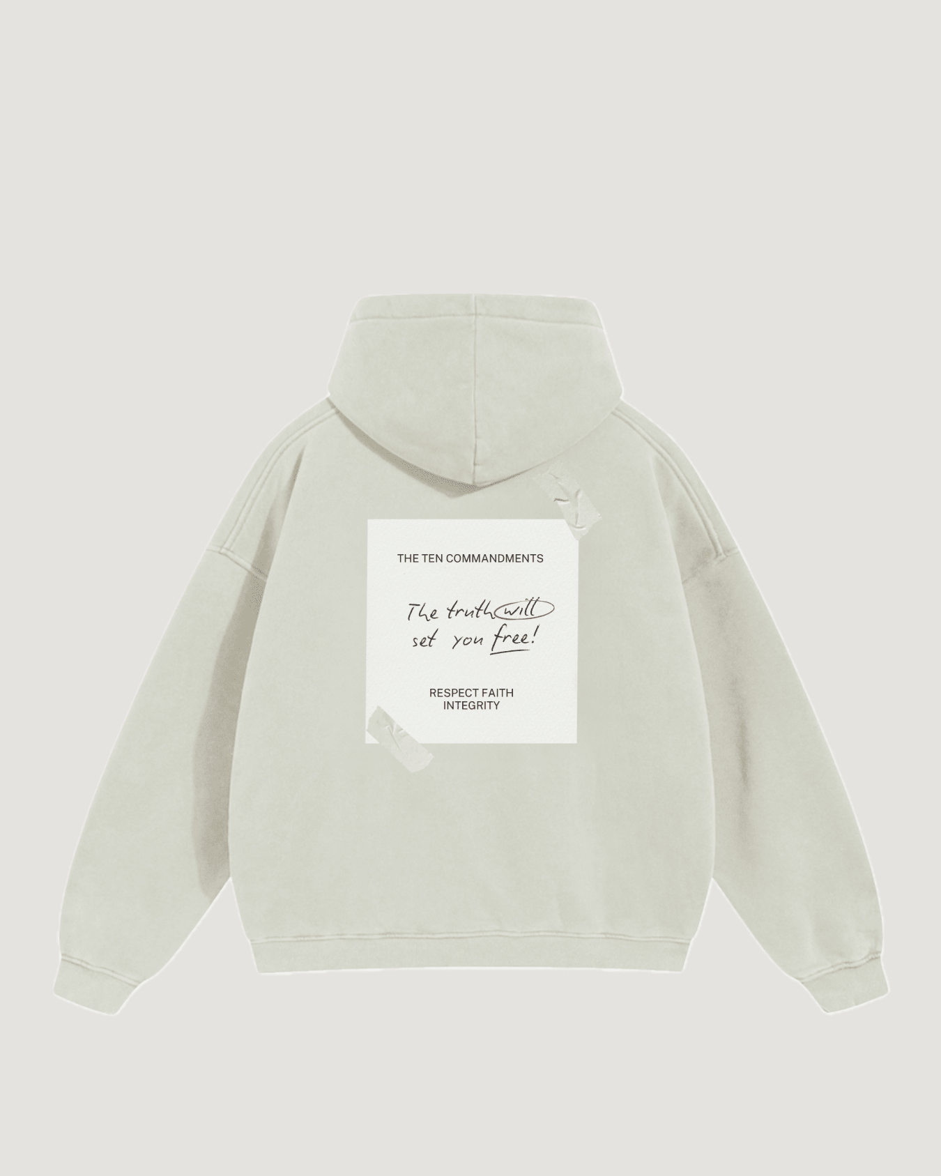 THE TRUTH HOODIE - COMMANDMENTS