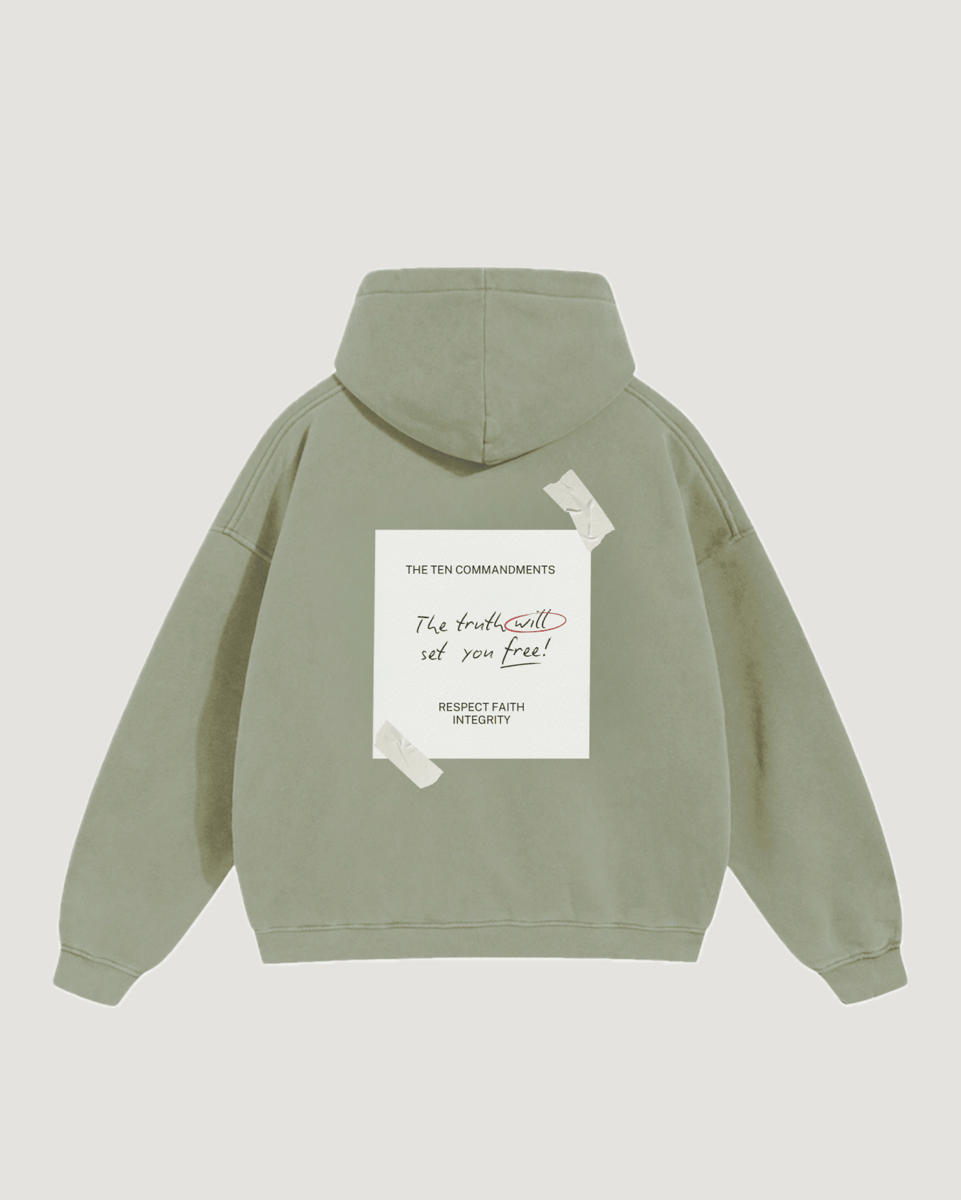THE TRUTH HOODIE - COMMANDMENTS