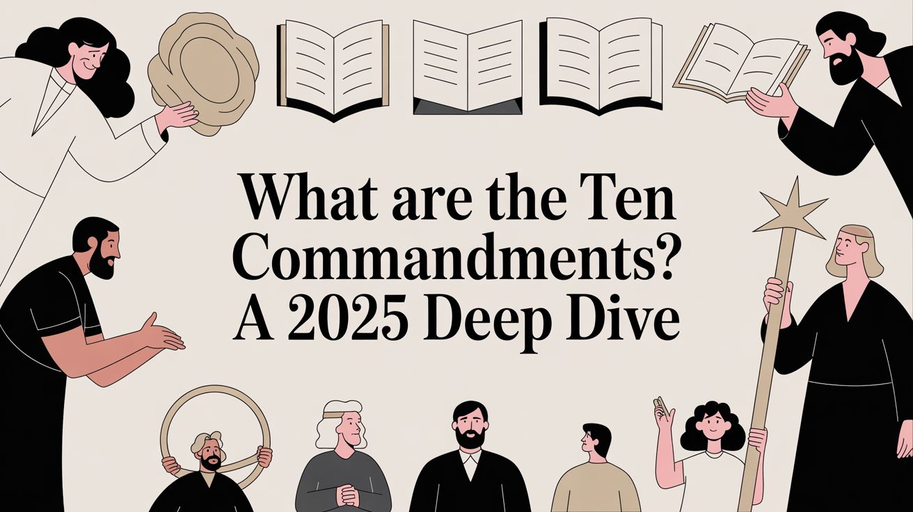 What Are The Ten Commandments? A 2025 Deep Dive - COMMANDMENTS