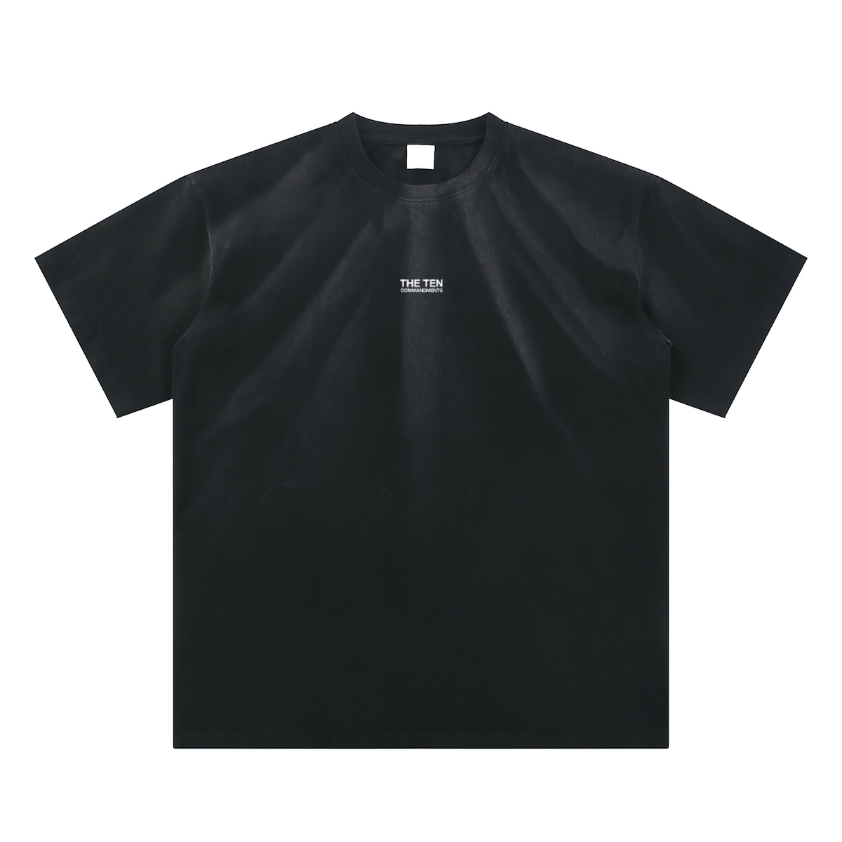 TEN COMMANDMENTS WASHED T-SHIRT - COMMANDMENTS