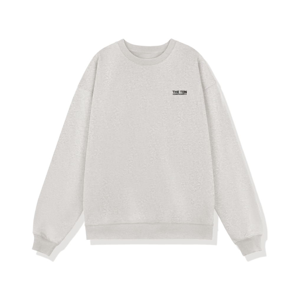 FAITH HOPE LOVE CREWNECK - COMMANDMENTS