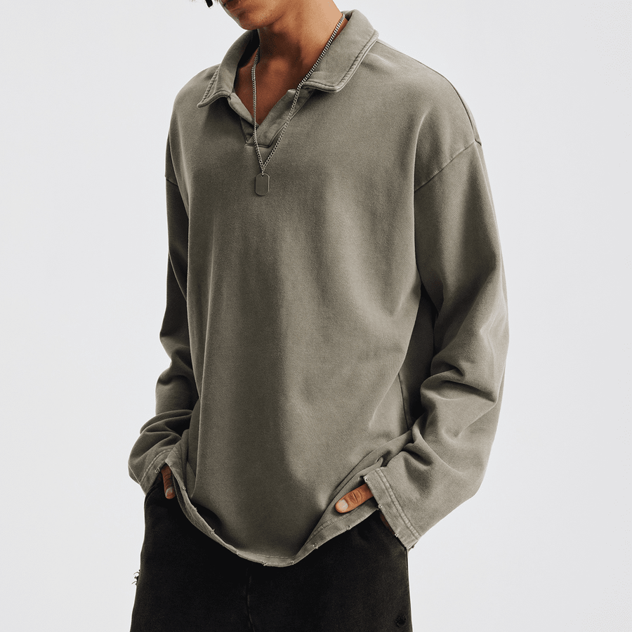 THE TEN CLASSIC LONG SLEEVE POLO
