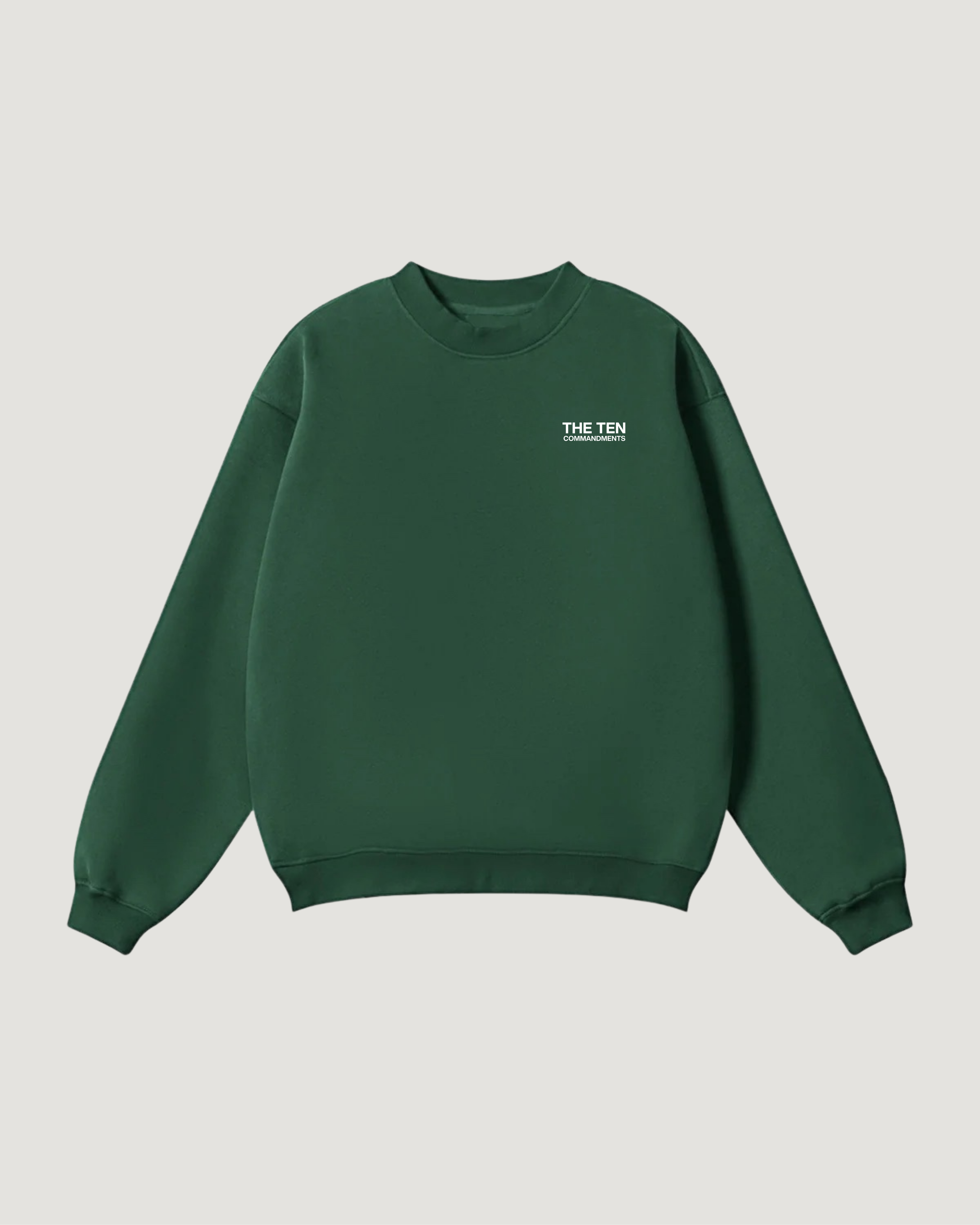 GOD SENT YOU SWEATSHIRT - COMMANDMENTS