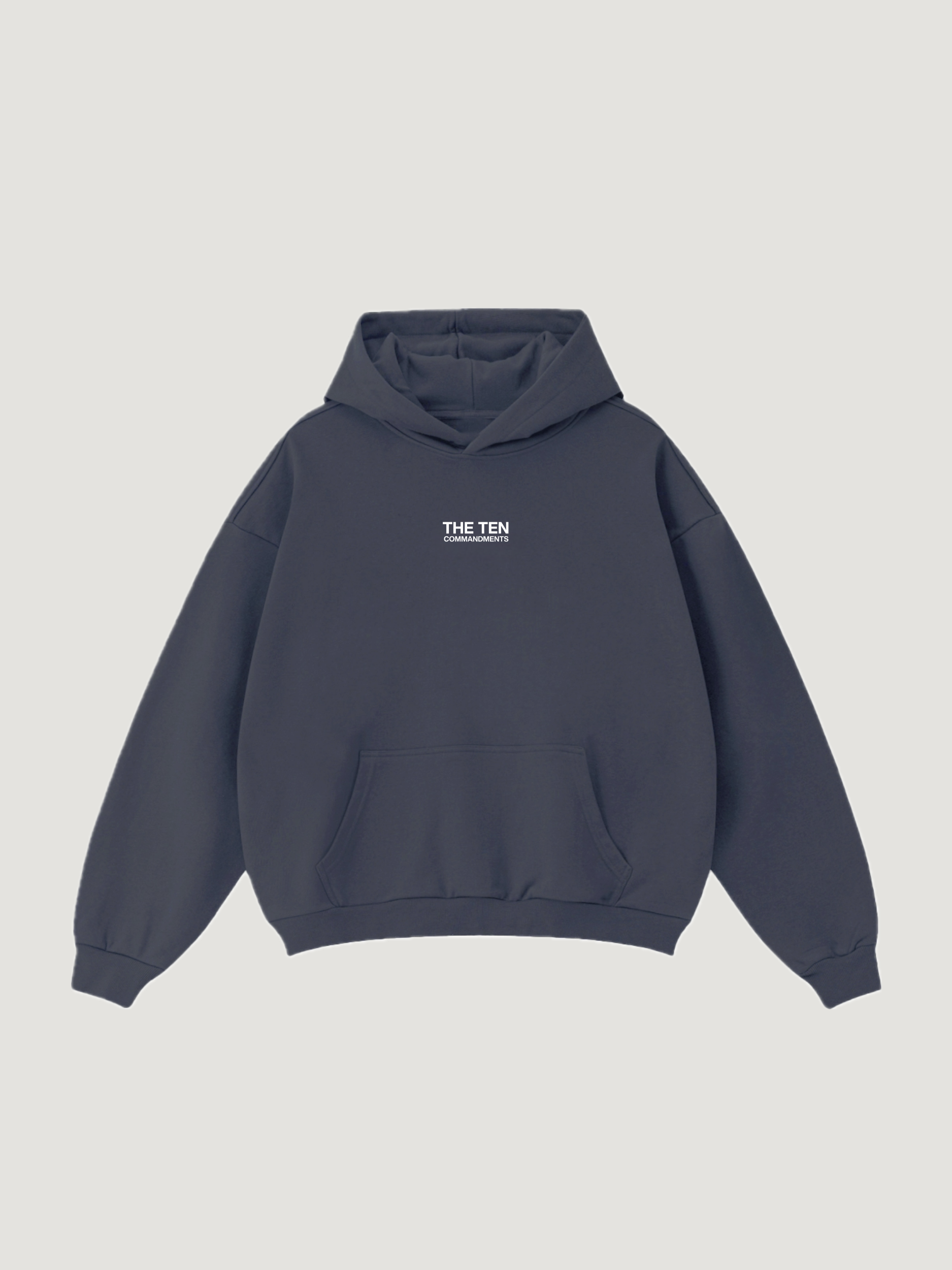 THE TEN LEOPARD HOODIE - COMMANDMENTS