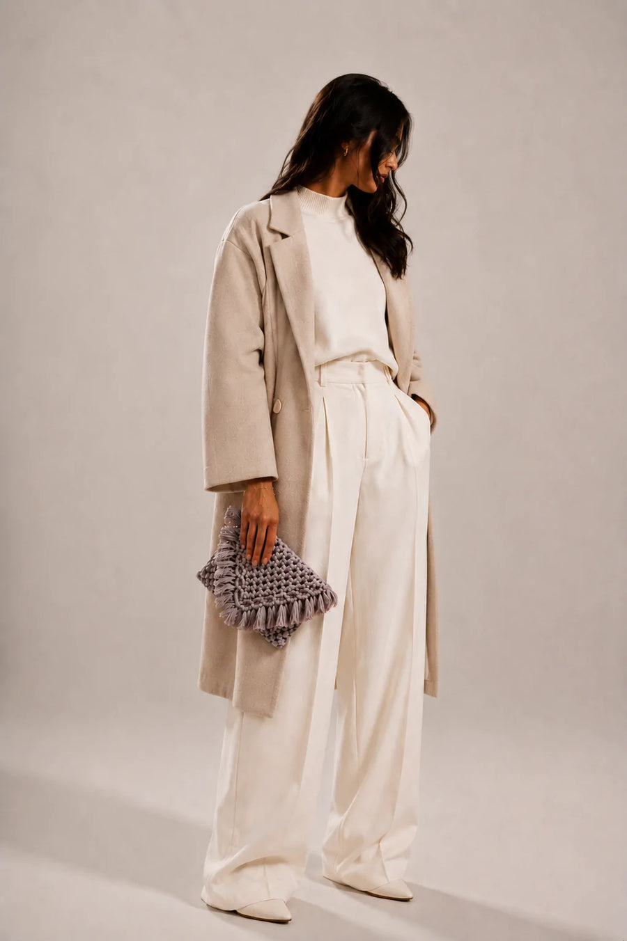 Aura Macrame Off-White