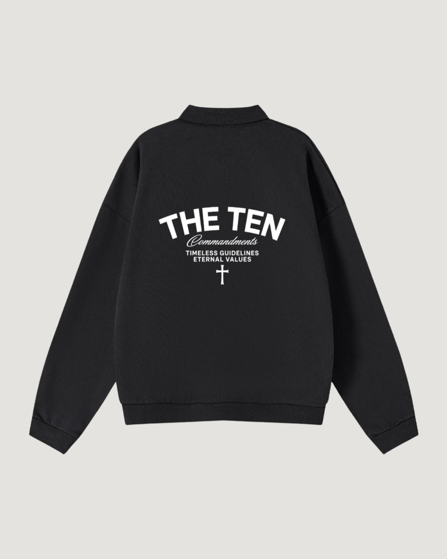 ETERNAL VALUES LONG SLEEVE POLO
