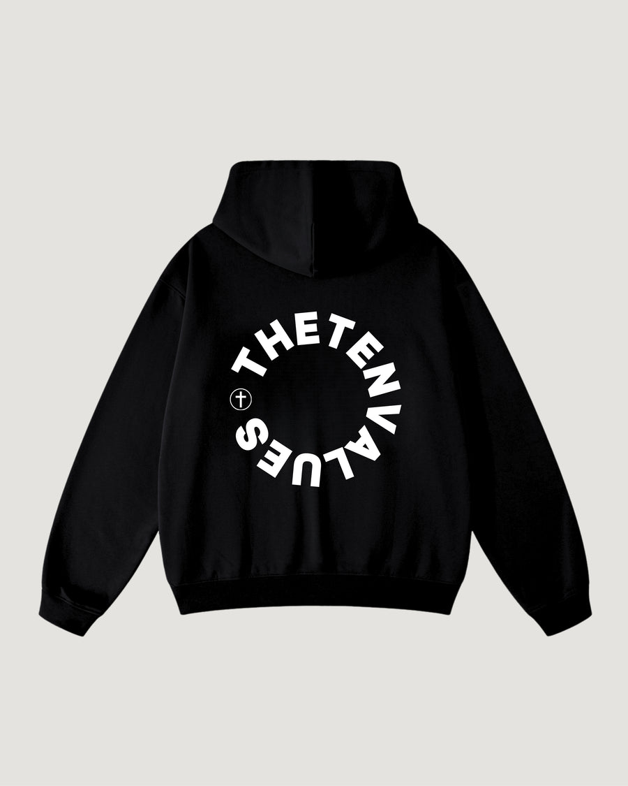 THE TEN VALUES HOODIE