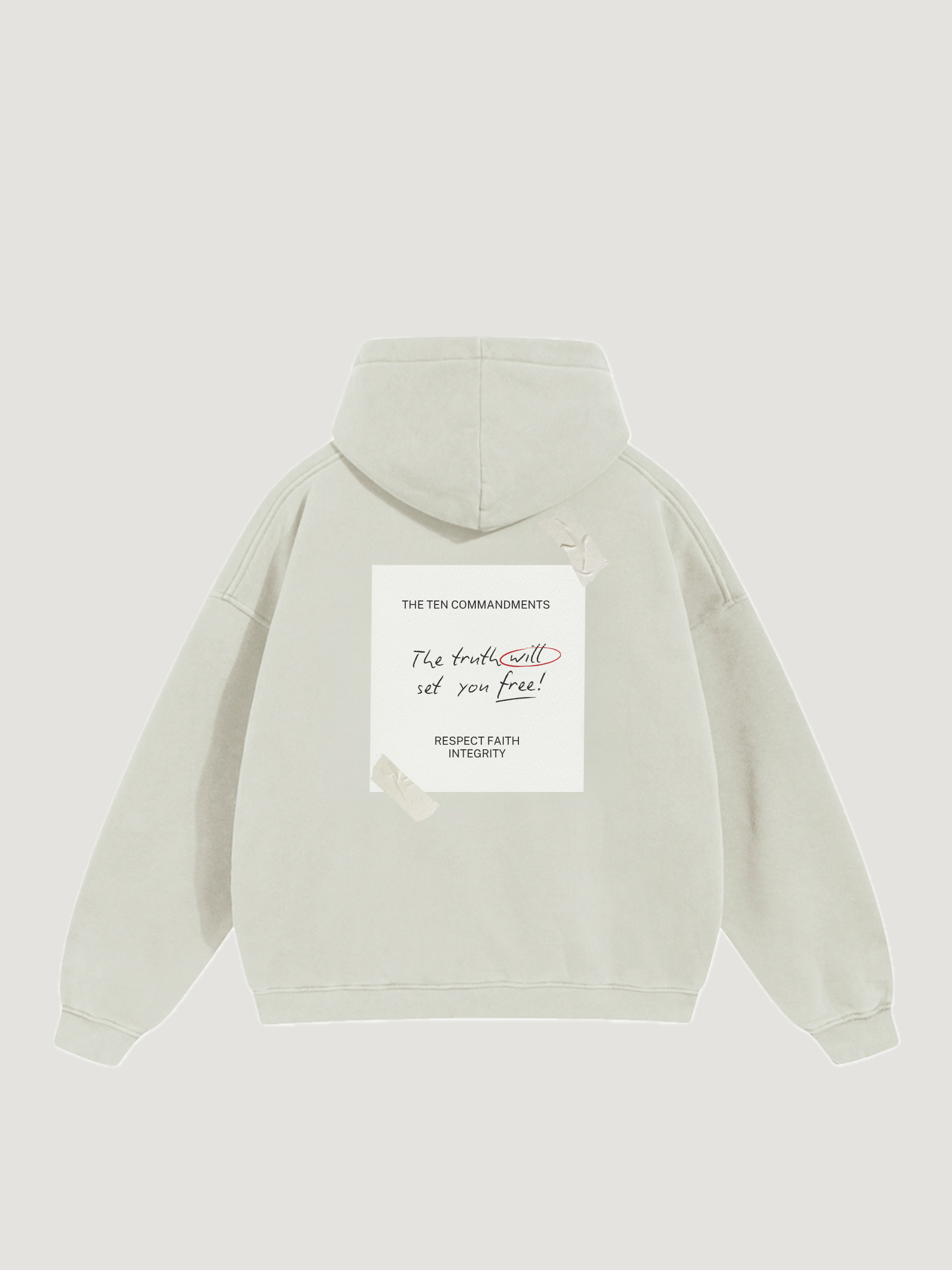 THE TRUTH HOODIE - COMMANDMENTS