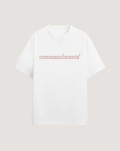 COMMANDMENTS LINE T-SHIRT