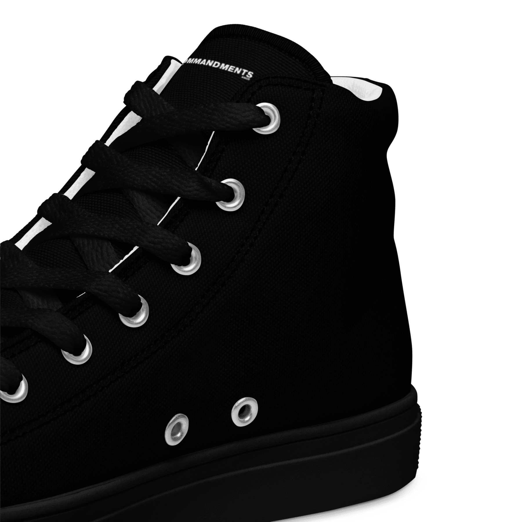 COMMANDMENTS BLACK SNEAKER - COMMANDMENTS