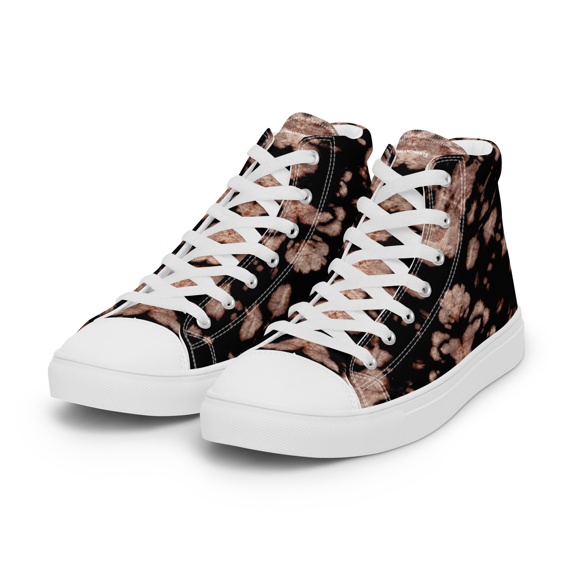 COMMANDMENTS SNAKE PRINT SNEAKER