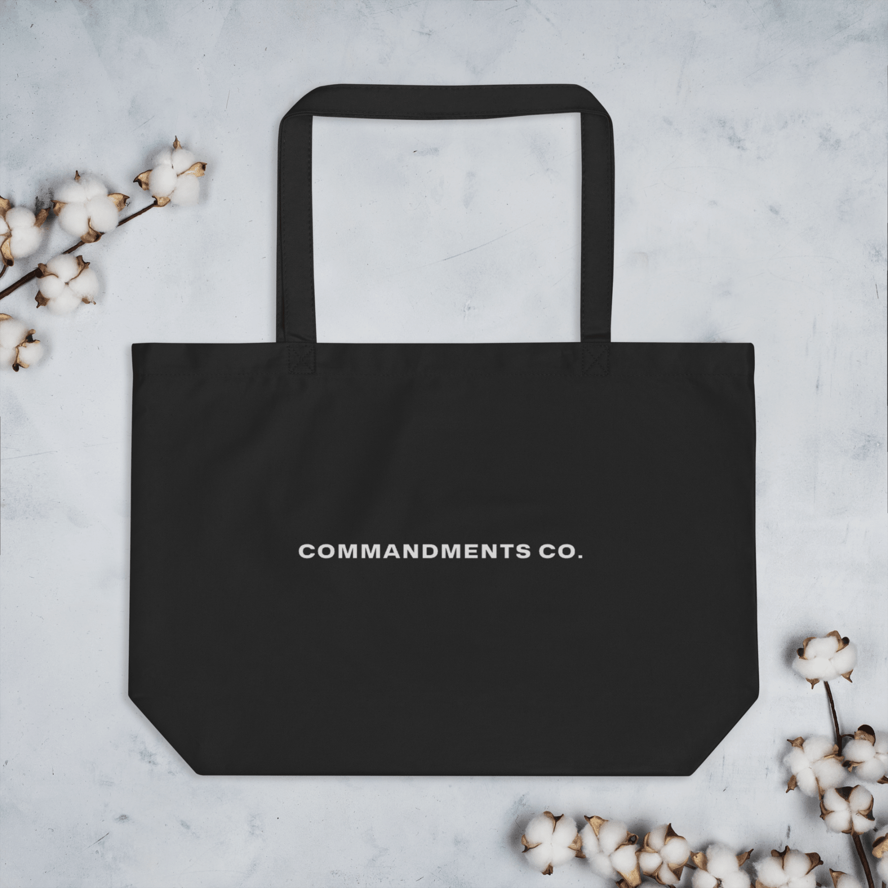 COMMANDMENTS TOTE BAG - COMMANDMENTS
