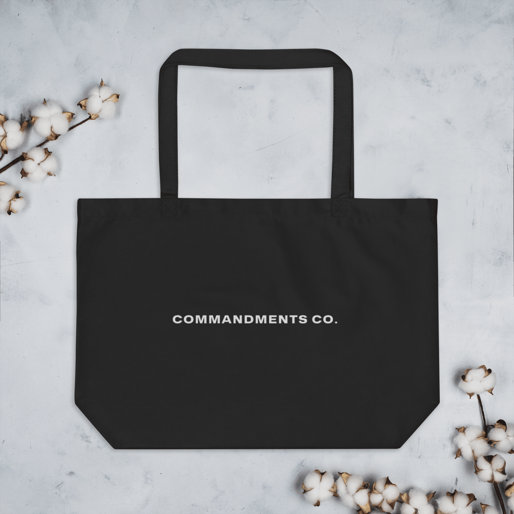COMMANDMENTS TOTE BAG - COMMANDMENTS
