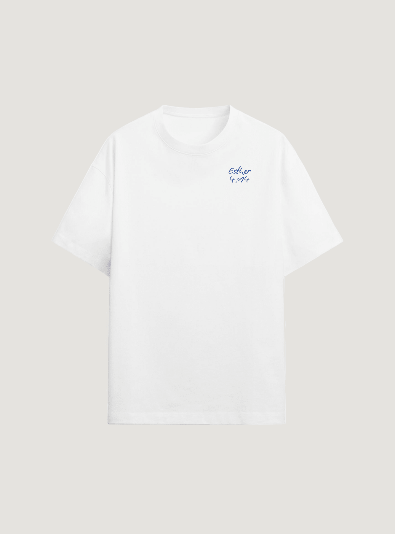 ESTHER 4:14 T - SHIRT - COMMANDMENTS