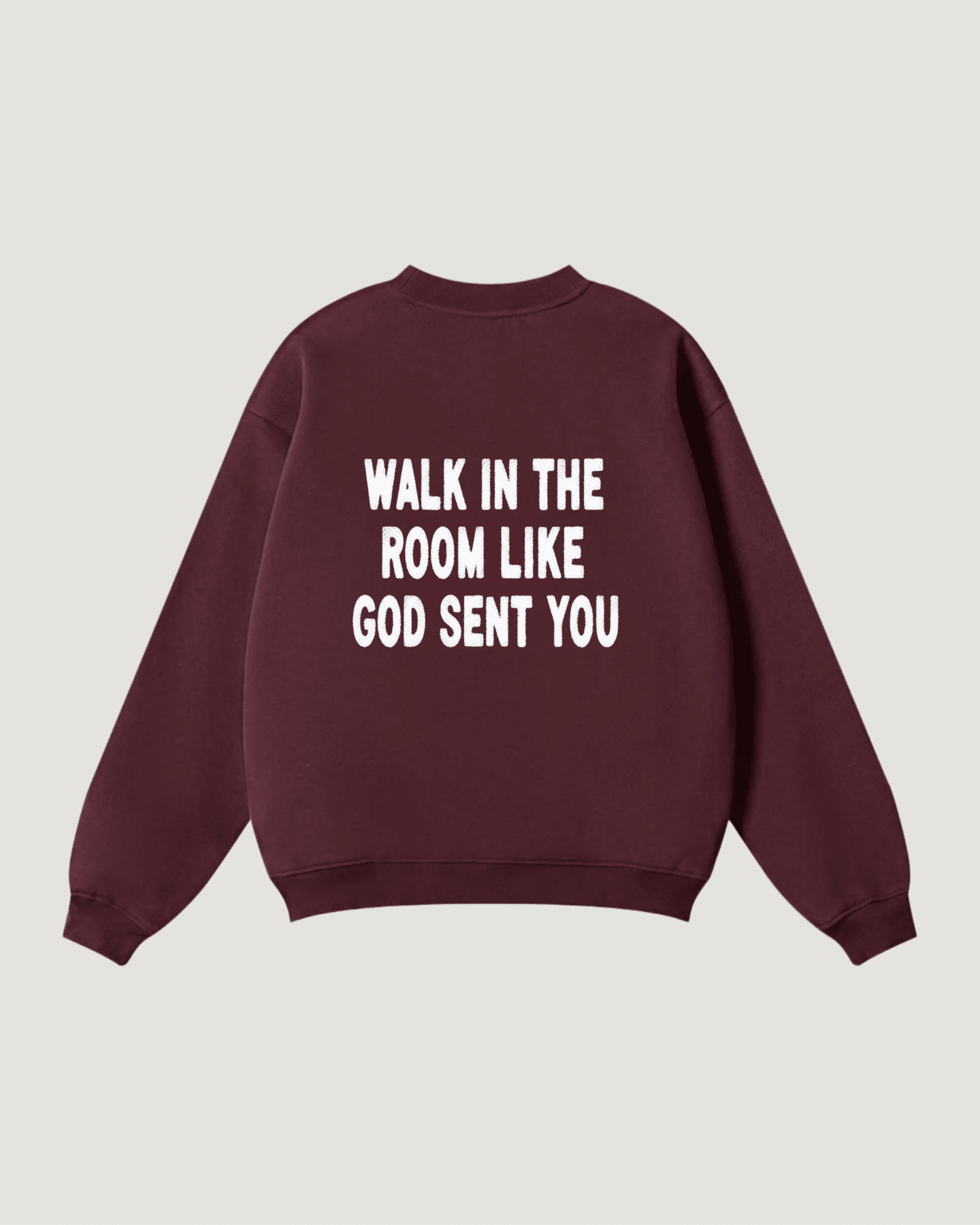 GOD SENT YOU SWEATSHIRT - COMMANDMENTS