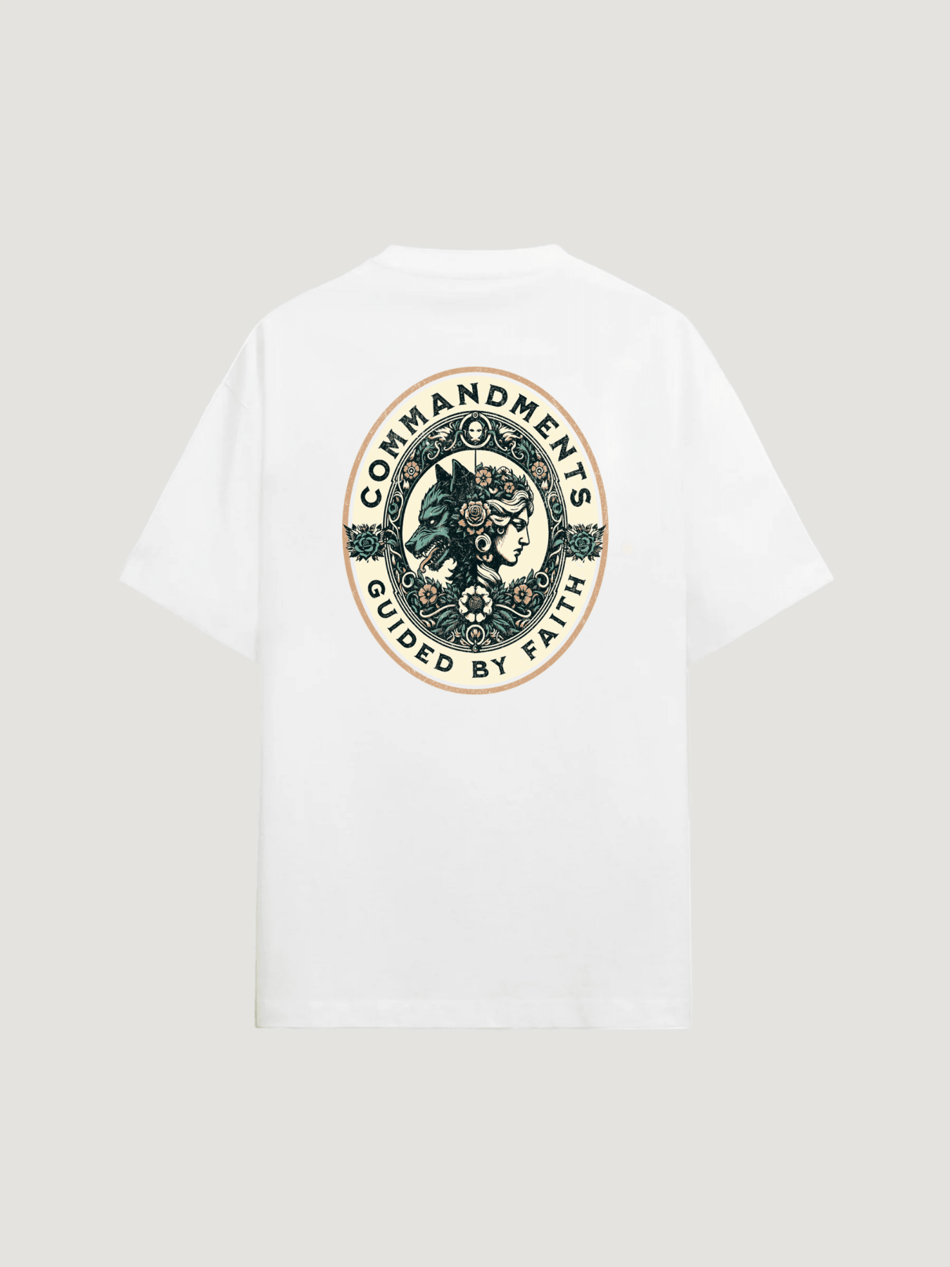 GUIDED BY FAITH T - SHIRT - COMMANDMENTS