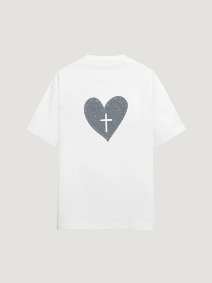 HEART CROSS T-SHIRT