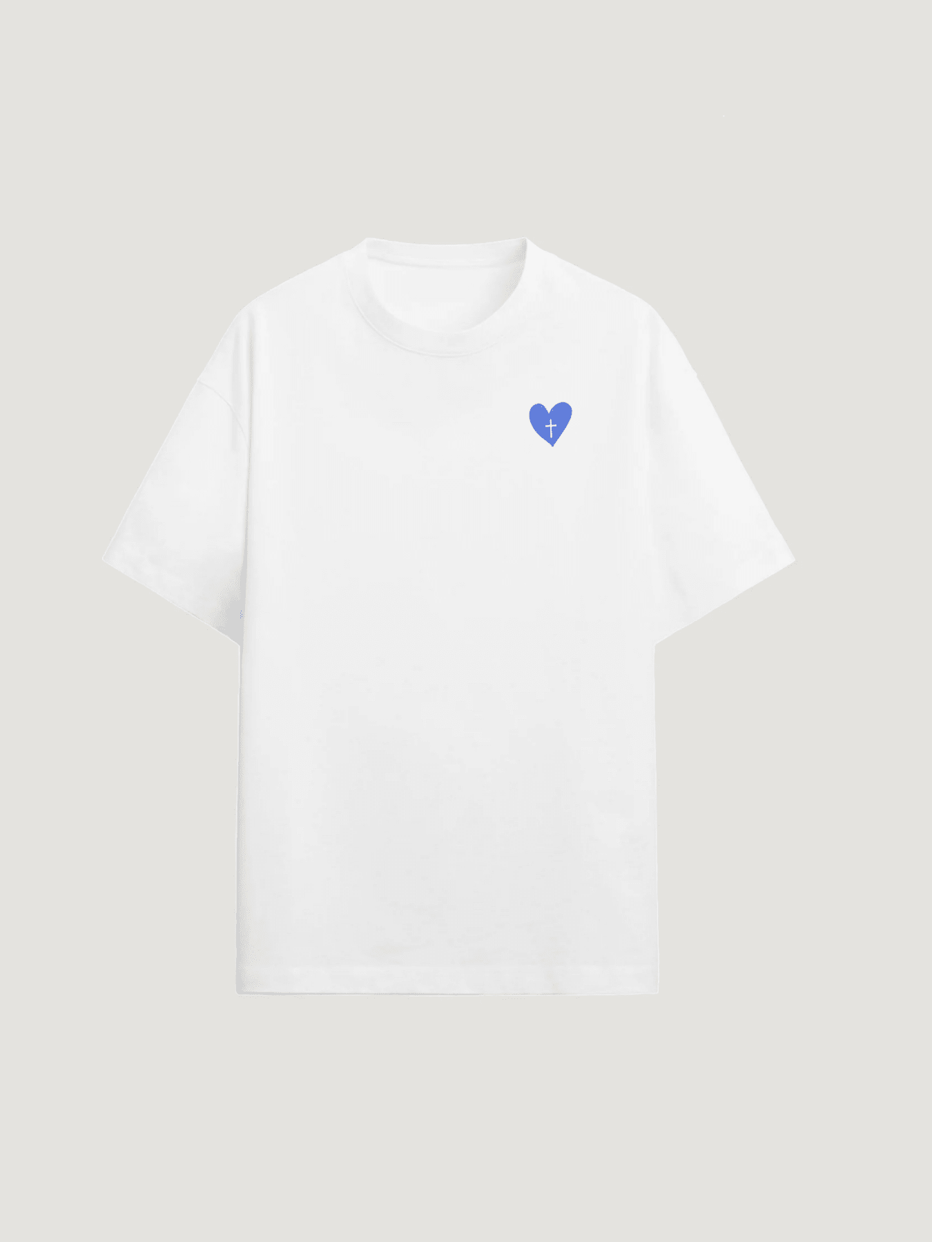HEART CROSS T - SHIRT - COMMANDMENTS