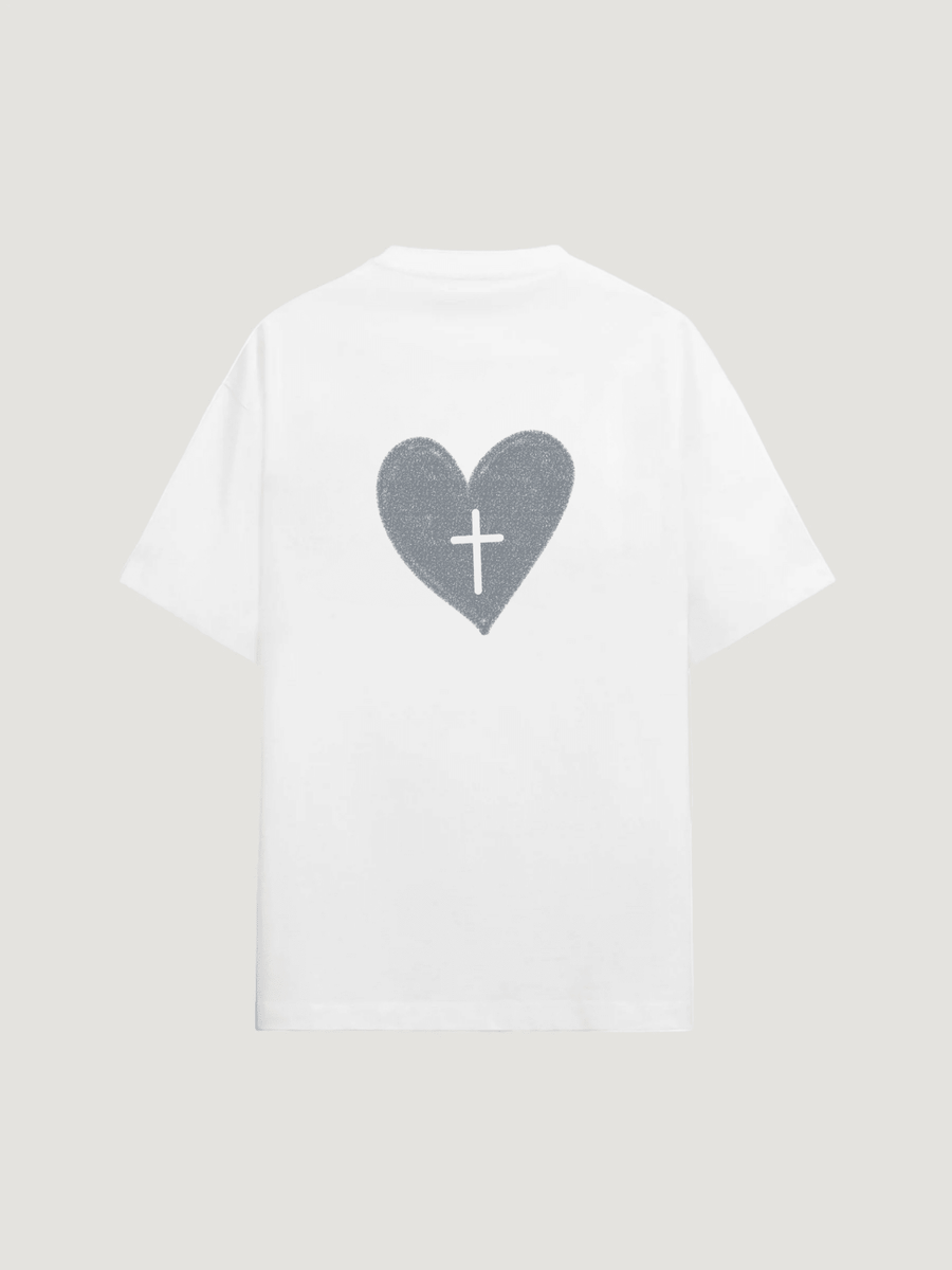HEART CROSS T-SHIRT