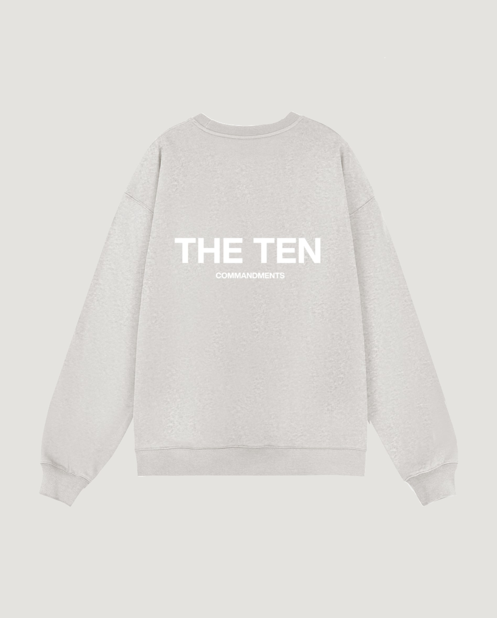 THE TEN SWEATSHIRT - COMMANDMENTS