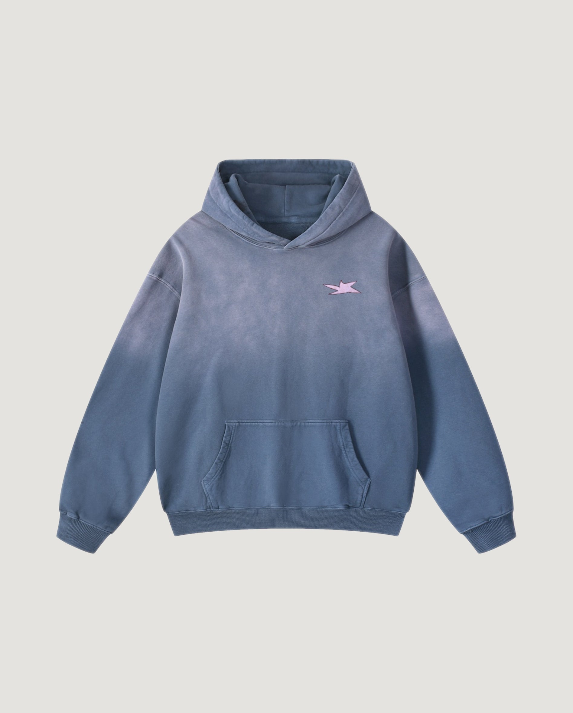 STAR GRADED HOODIE - COMMANDMENTS