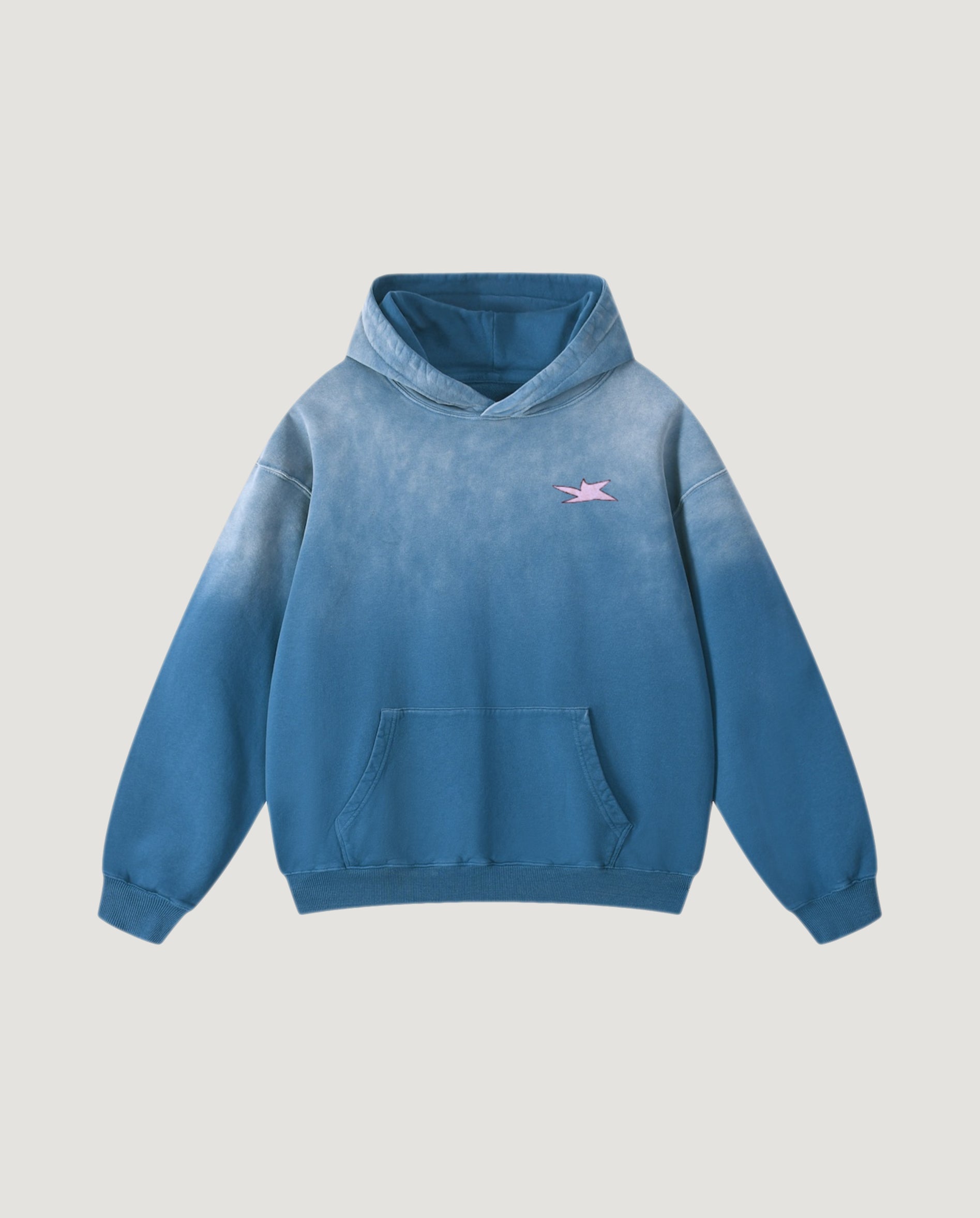 STAR GRADED HOODIE - COMMANDMENTS