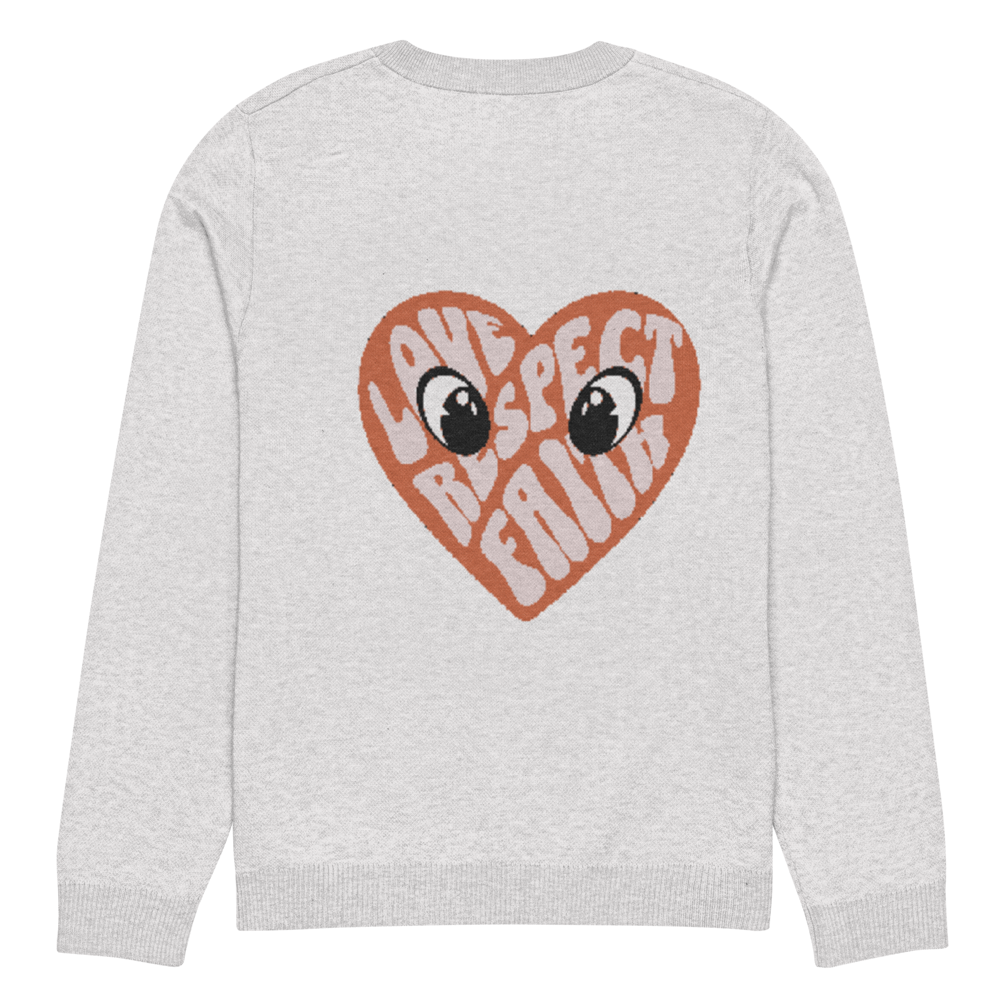 KNITTED LOVE CREWNECK