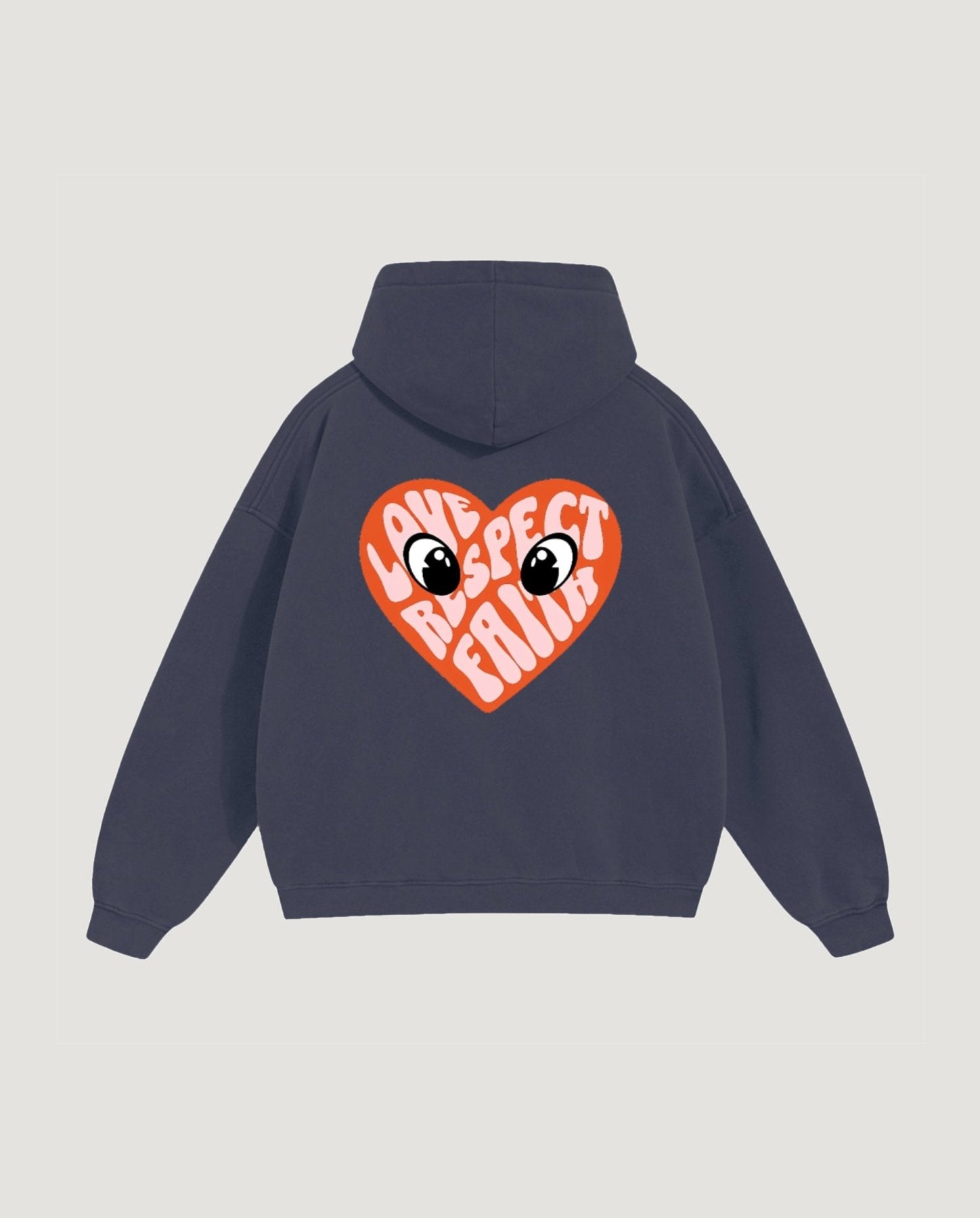 LOVE RESPECT HEART HOODIE - COMMANDMENTS