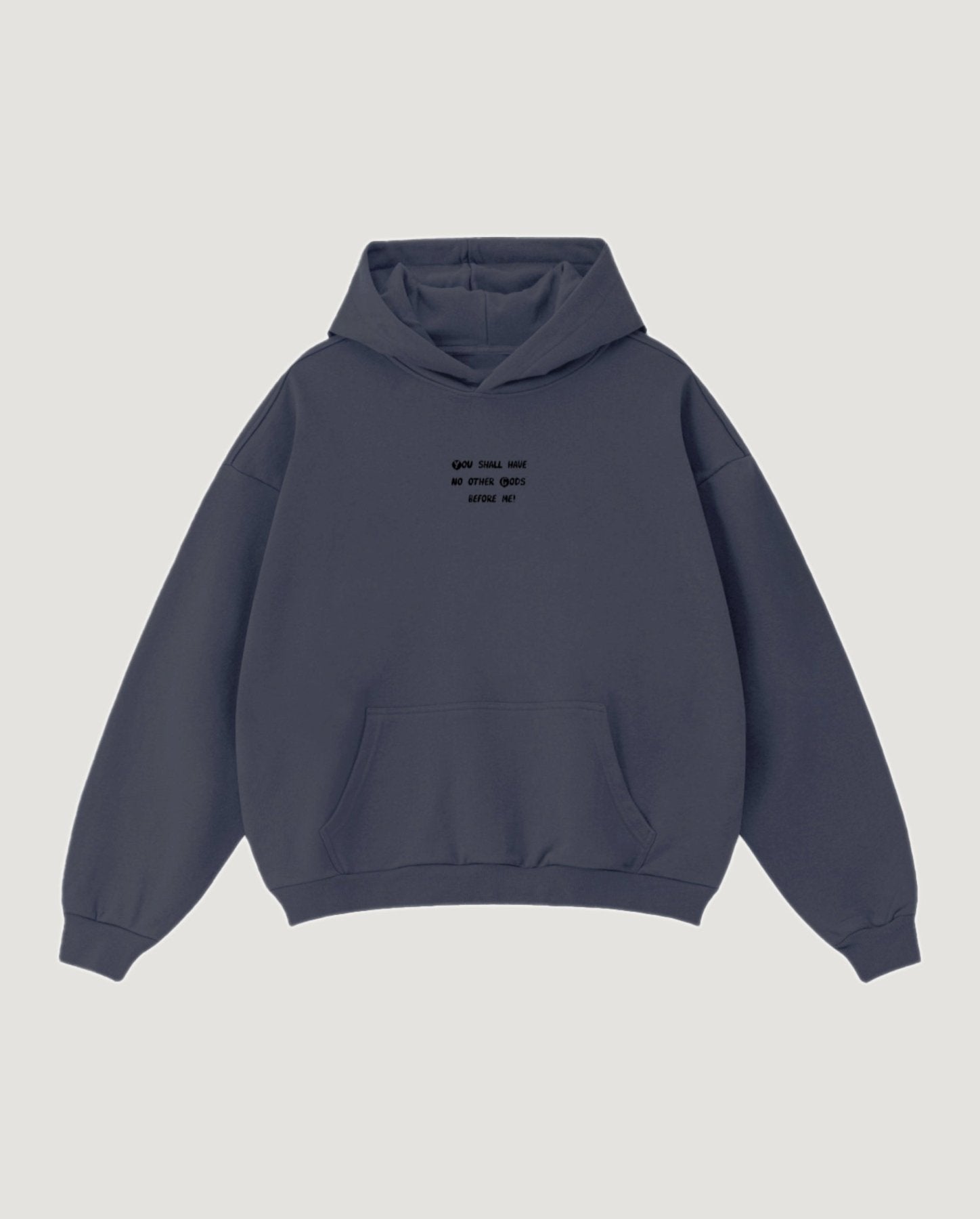 NO OTHER GODS HOODIE - COMMANDMENTS
