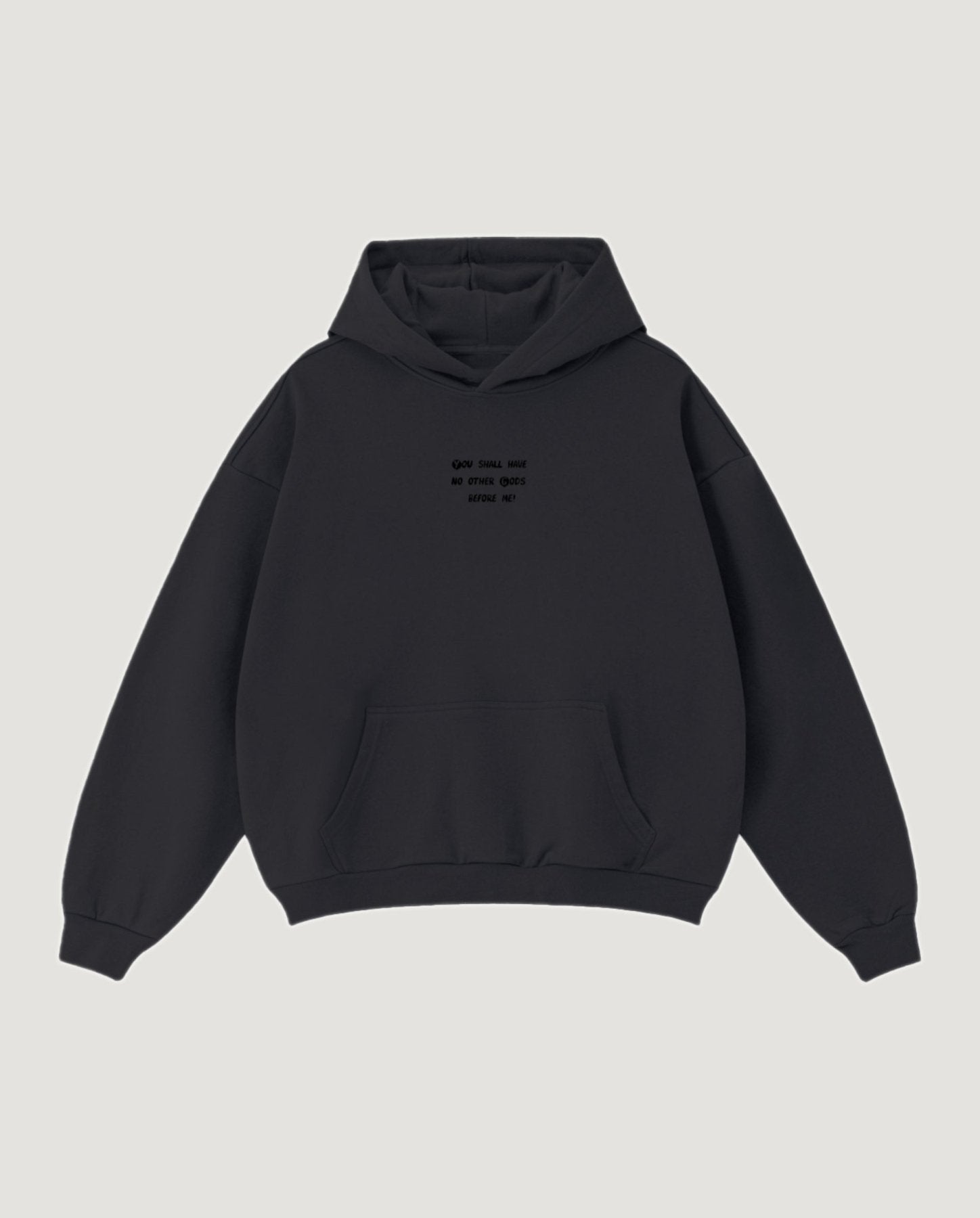 NO OTHER GODS HOODIE - COMMANDMENTS