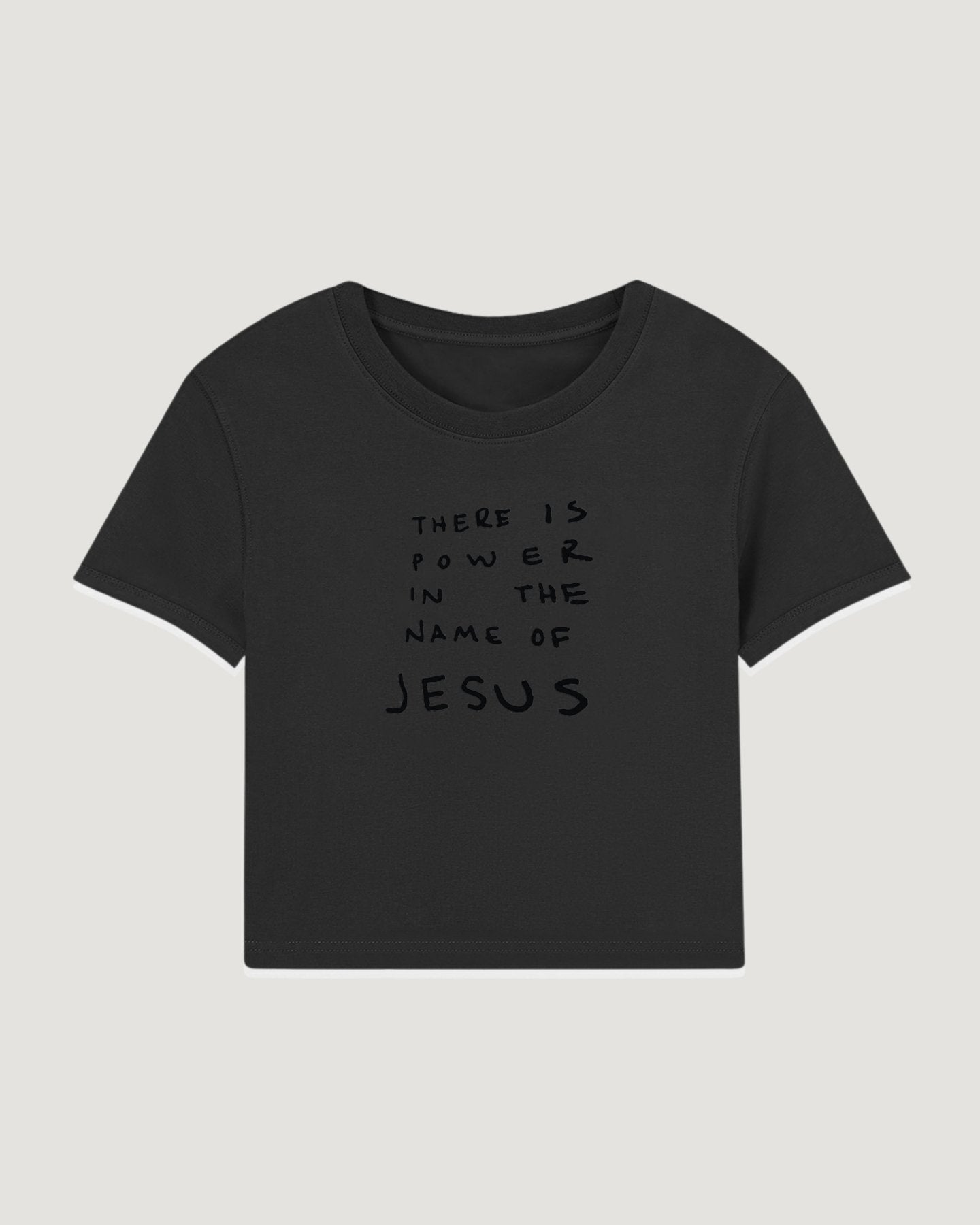 POWER IN JESUS CROPTOP - COMMANDMENTS