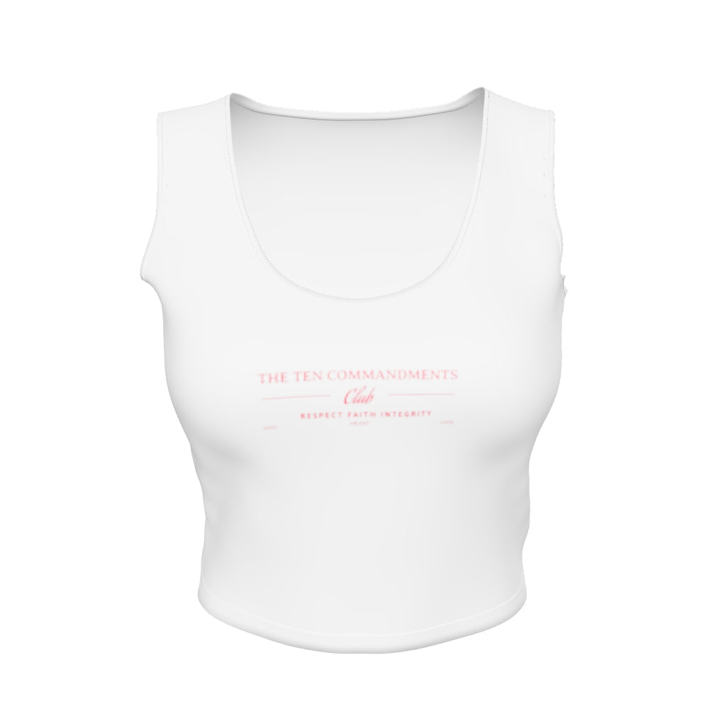 COMMANDMENTS CLUB CROP TOP