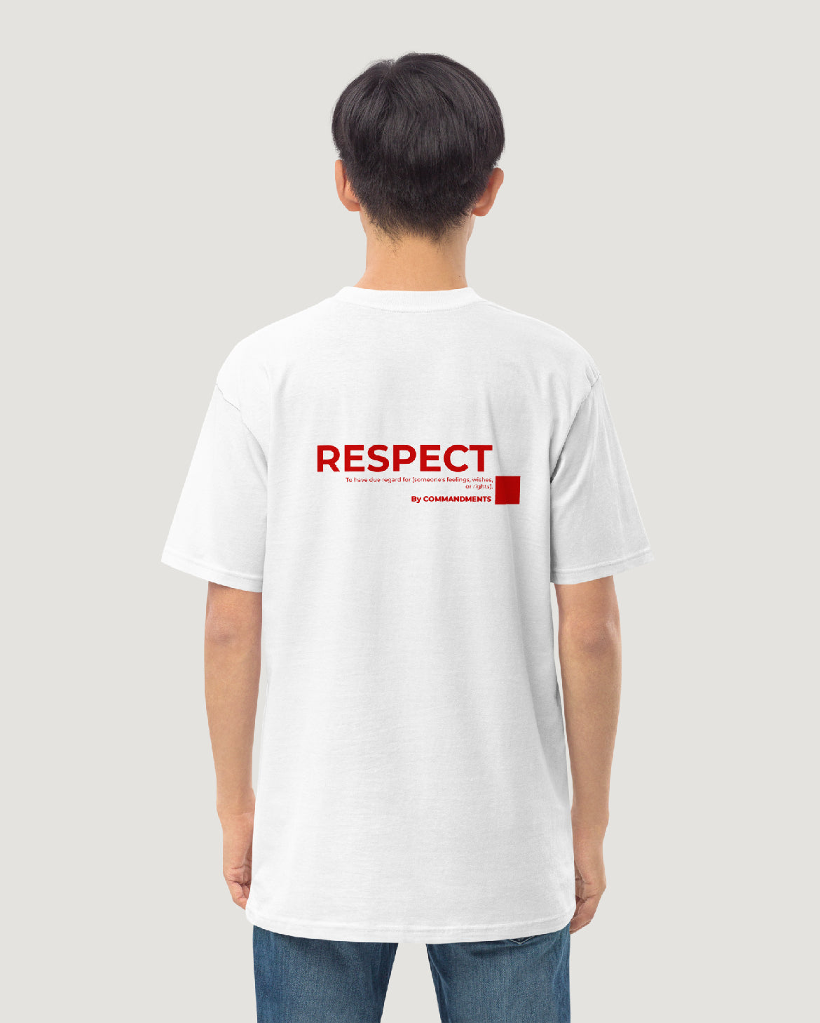 RESPECT RED T-SHIRT