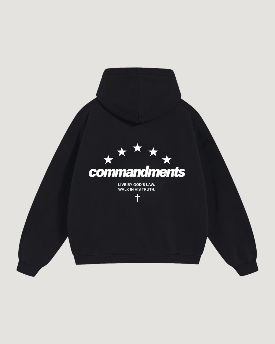 COMMANDMENT STAR HOODIE