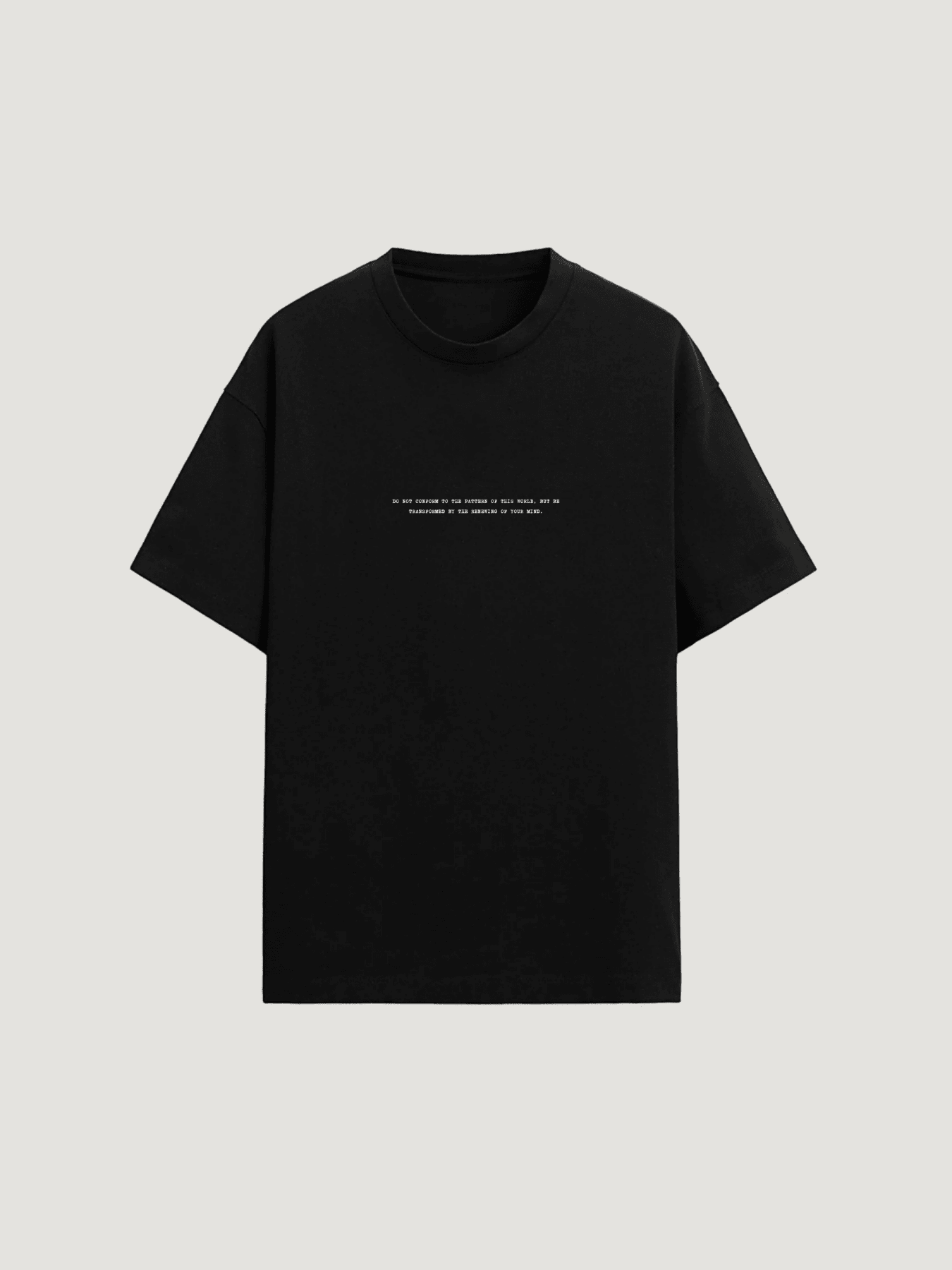 ROMANS 12:2 T - SHIRT - COMMANDMENTS