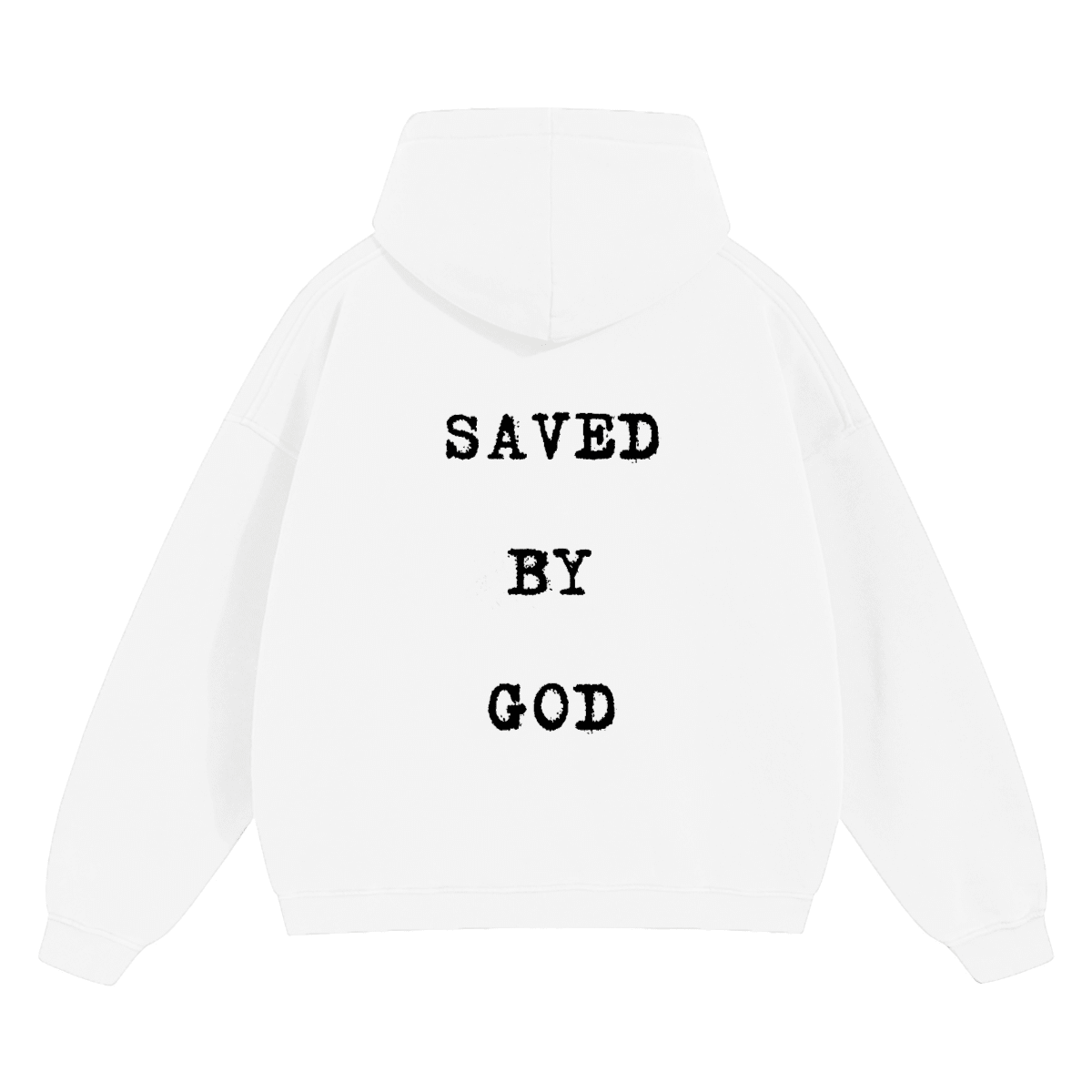 SAVED BY GOD HOODIE - COMMANDMENTS