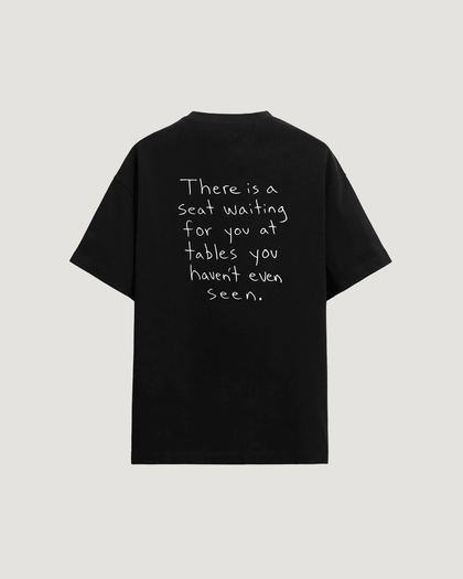 SEAT AT TABLE T-SHIRT