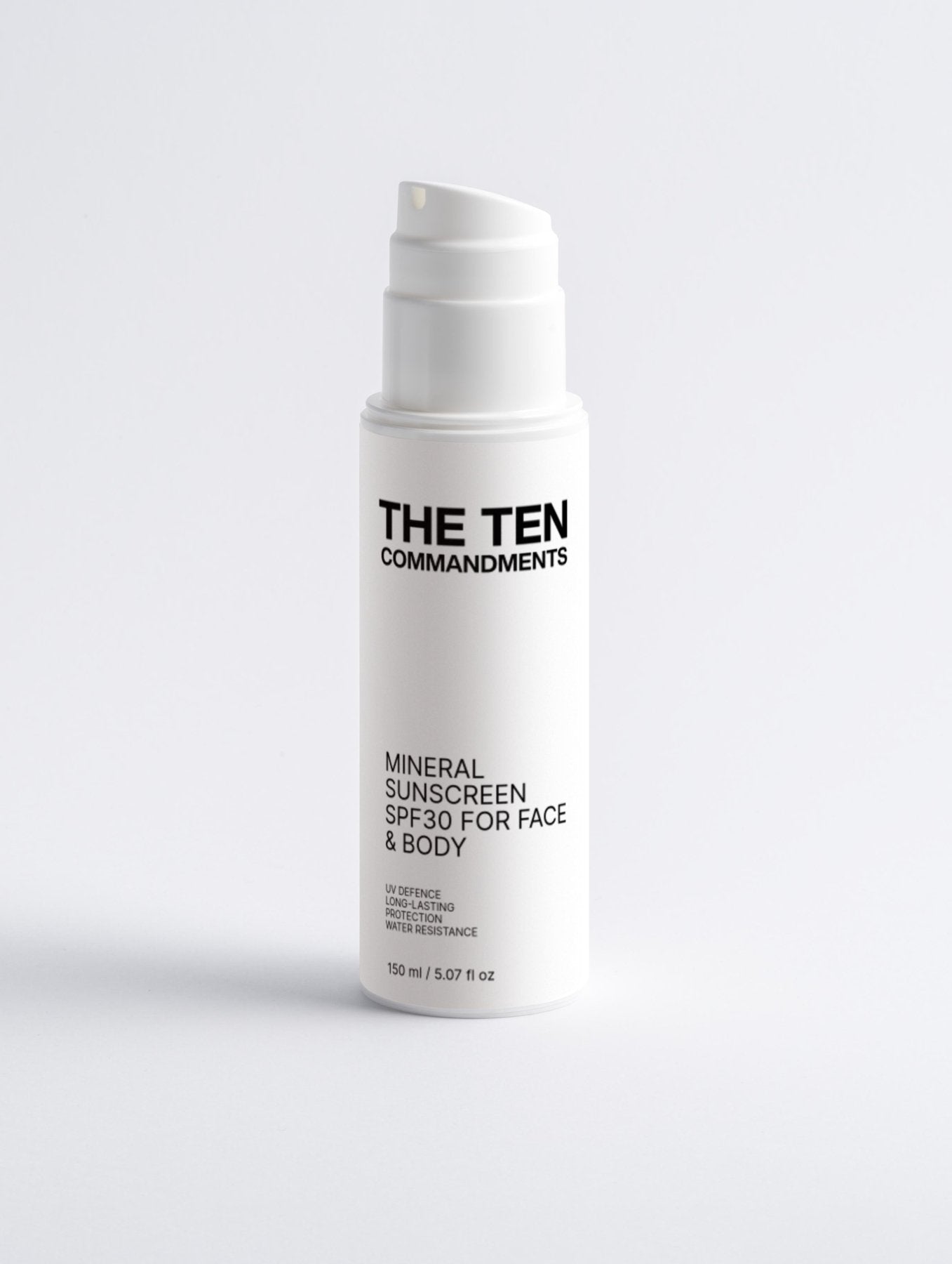 Sunscreen SPF30 for Face & Body - COMMANDMENTS
