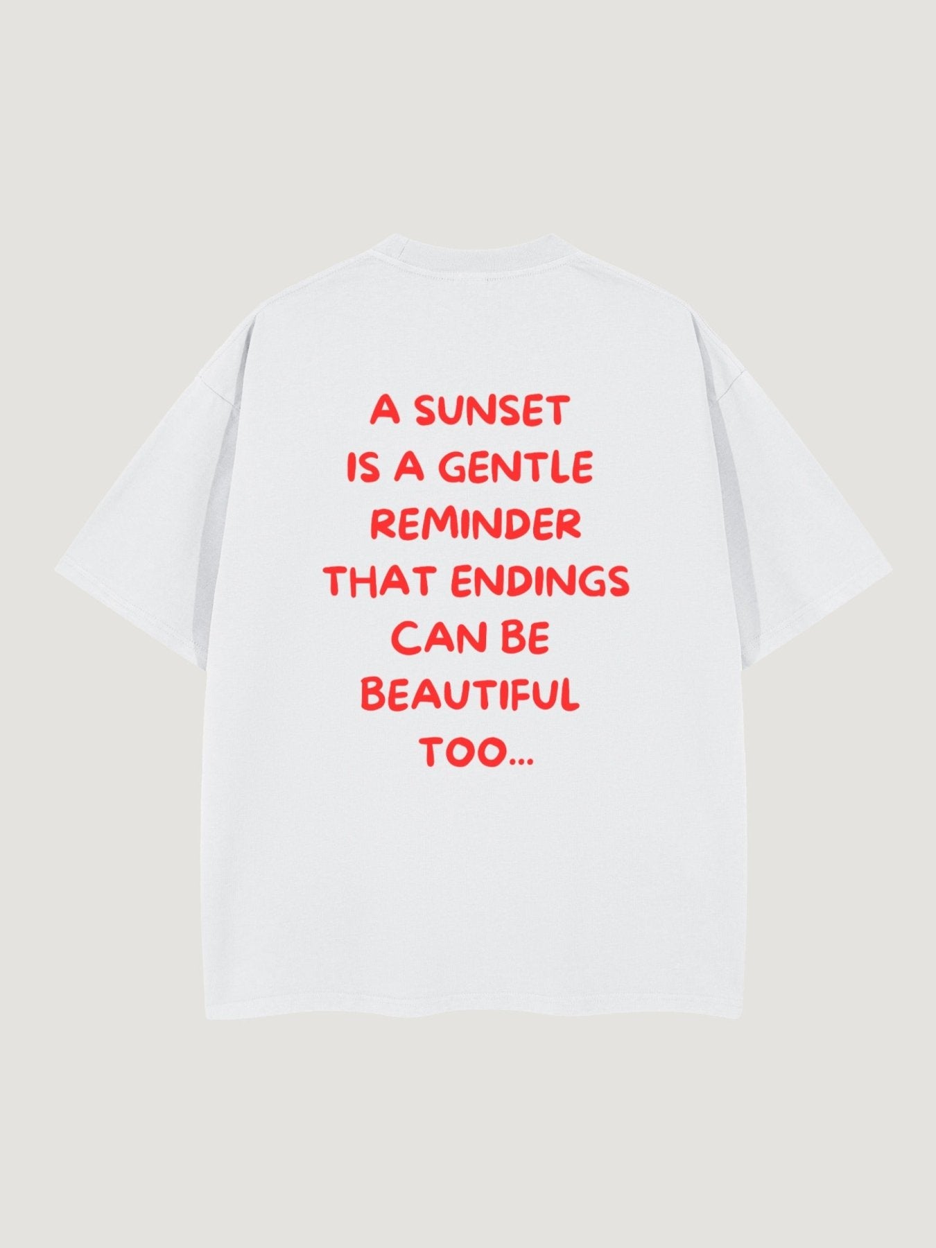 SUNSET T - SHIRT - COMMANDMENTS