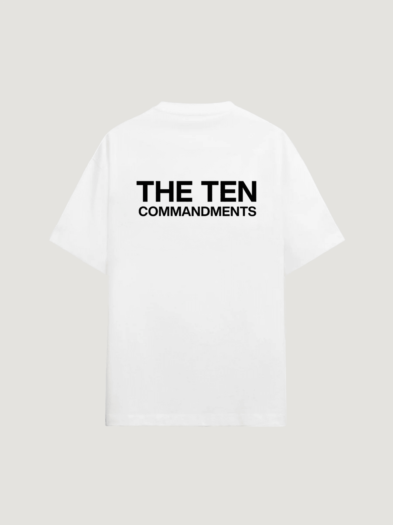 THE TEN CLASSIC T - SHIRT - COMMANDMENTS