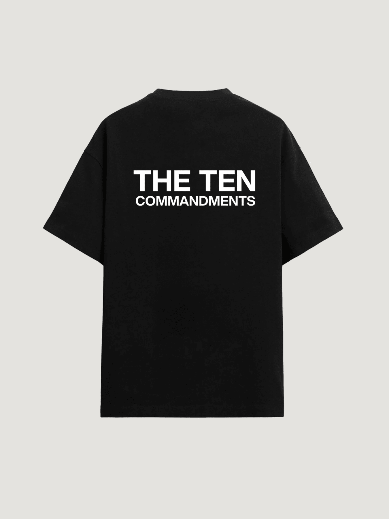 THE TEN CLASSIC T - SHIRT - COMMANDMENTS