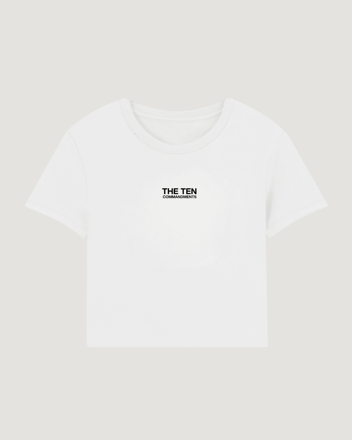 THE TEN CROP TOP - COMMANDMENTS