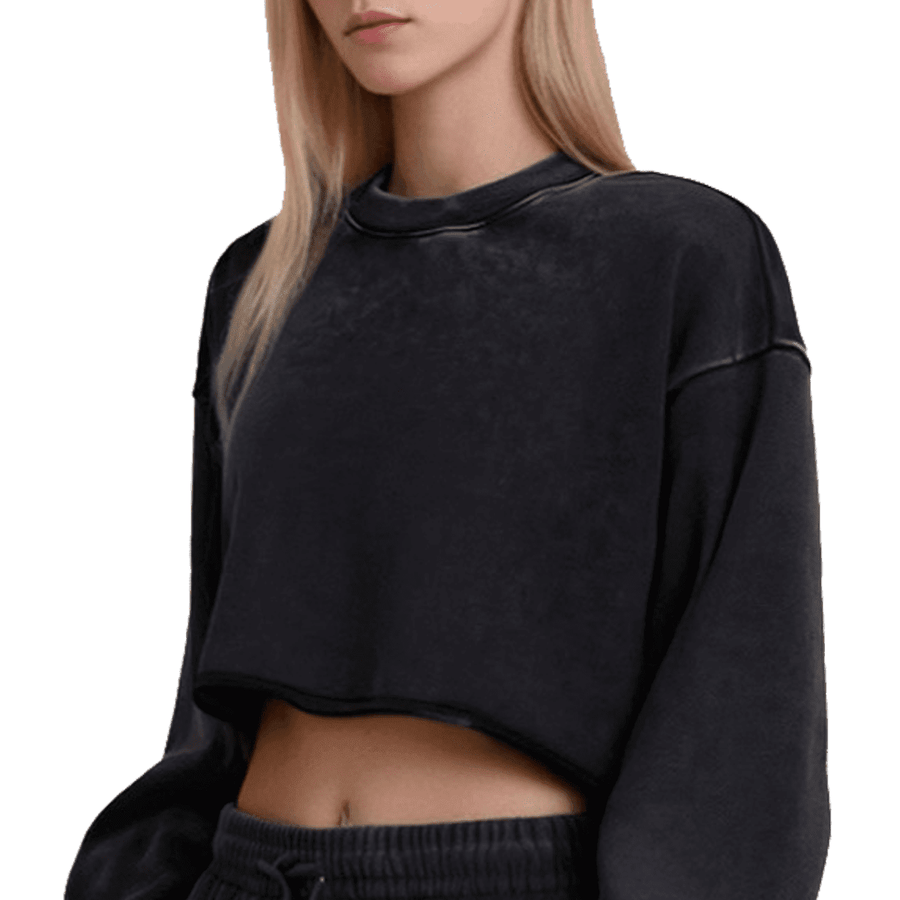 THE TEN CROP TOP LS