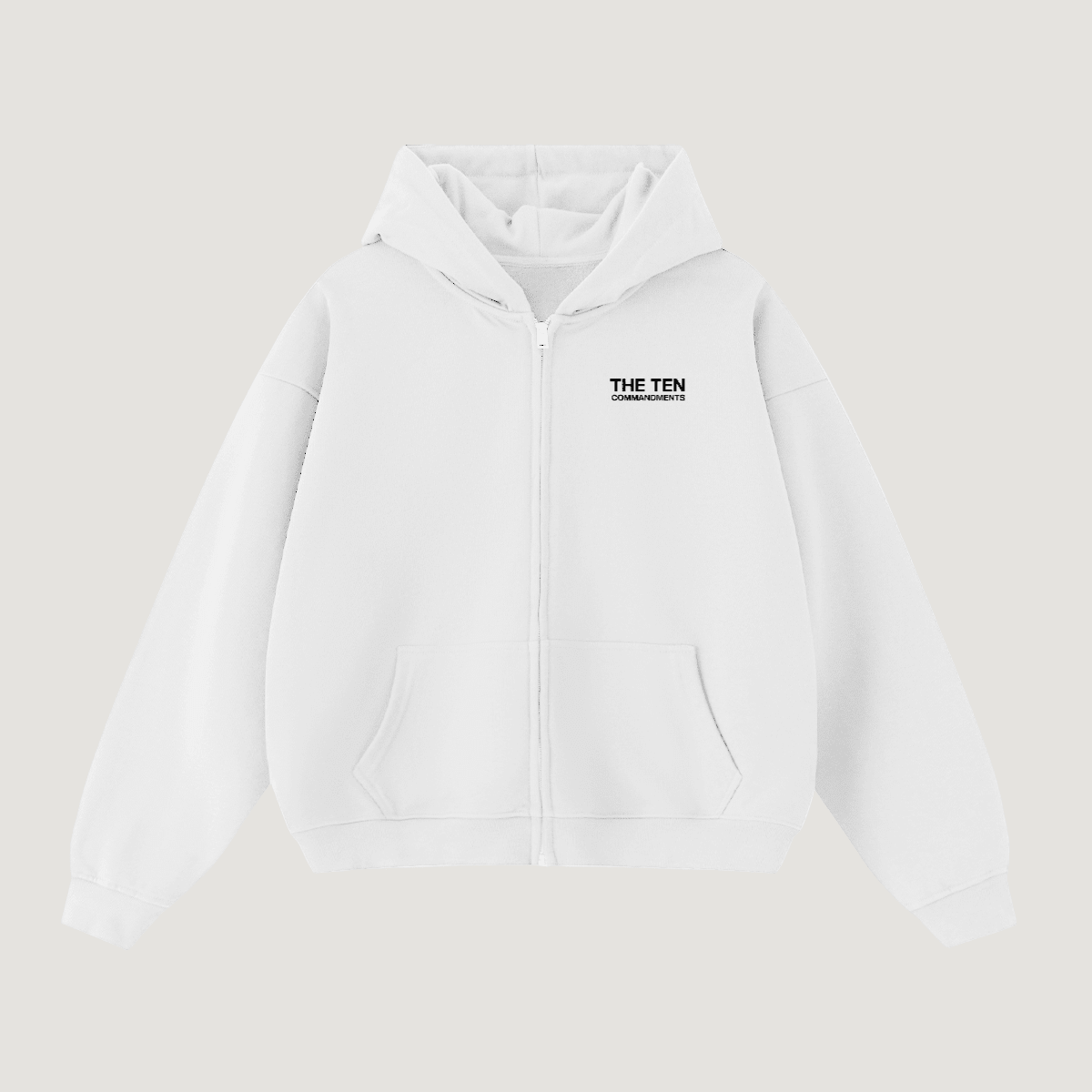 THE TEN HOODIE - COMMANDMENTS
