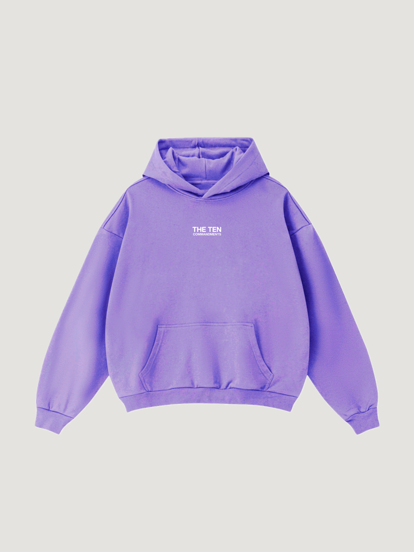 THE TEN LEOPARD HOODIE - COMMANDMENTS