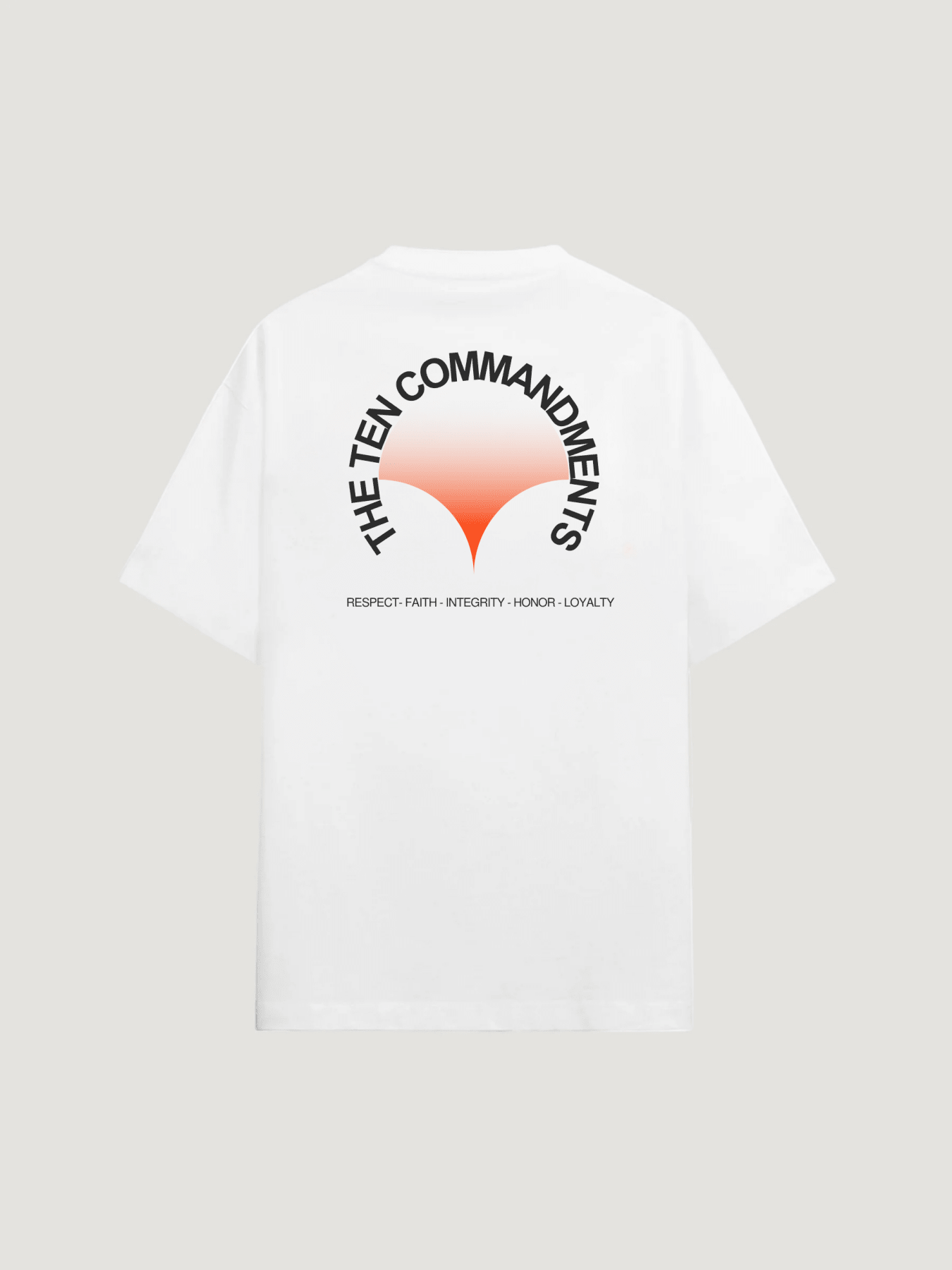 THE TEN SPLIT T - SHIRT - COMMANDMENTS