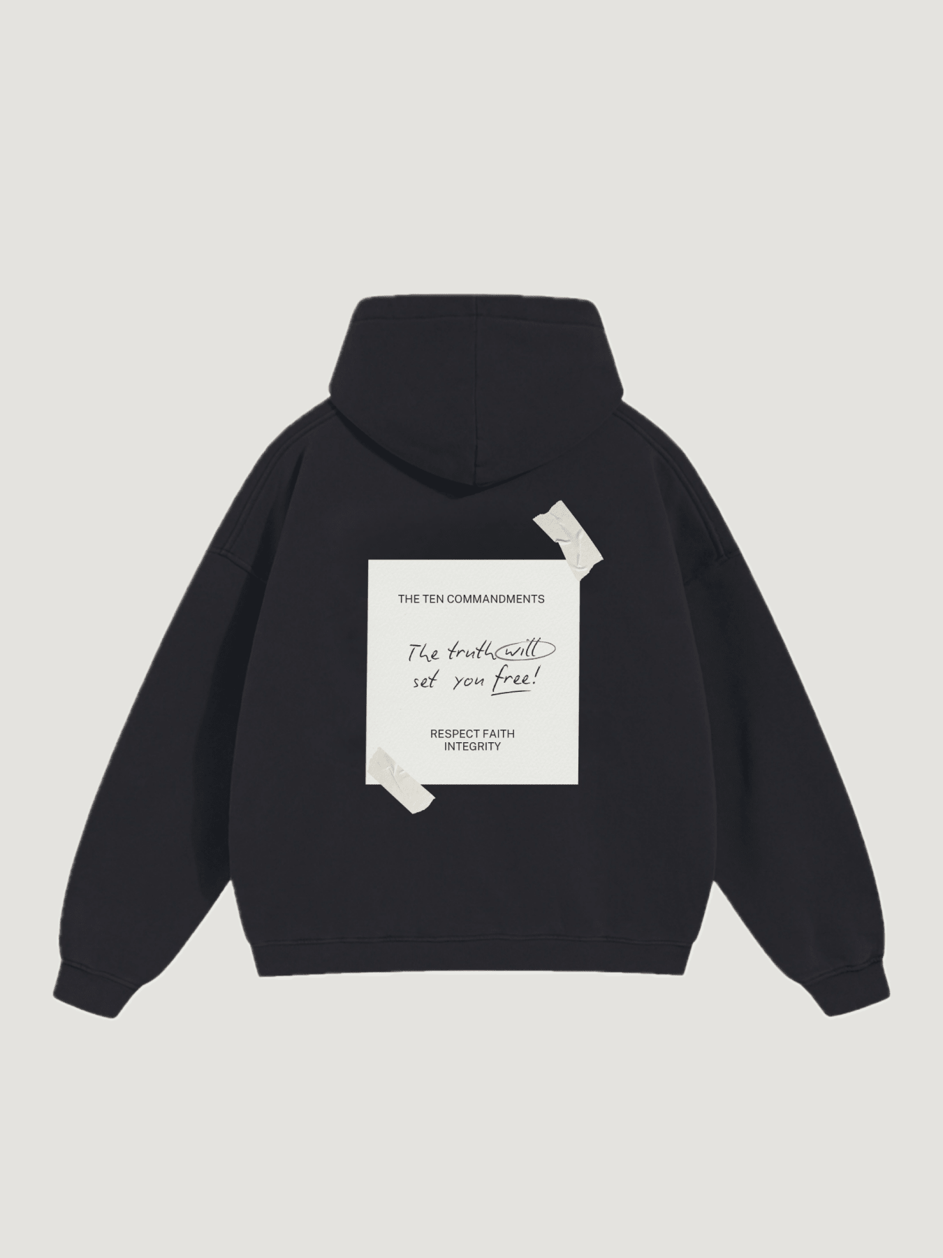 THE TRUTH HOODIE - COMMANDMENTS