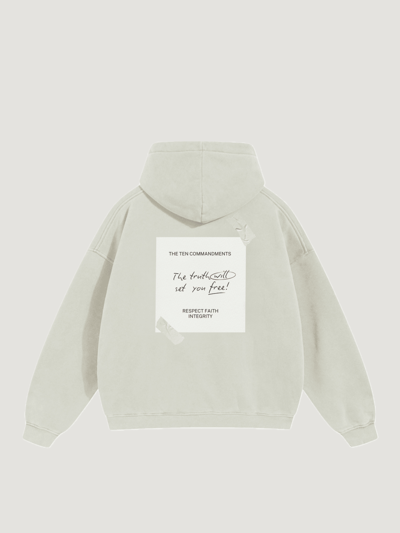 THE TRUTH HOODIE - COMMANDMENTS
